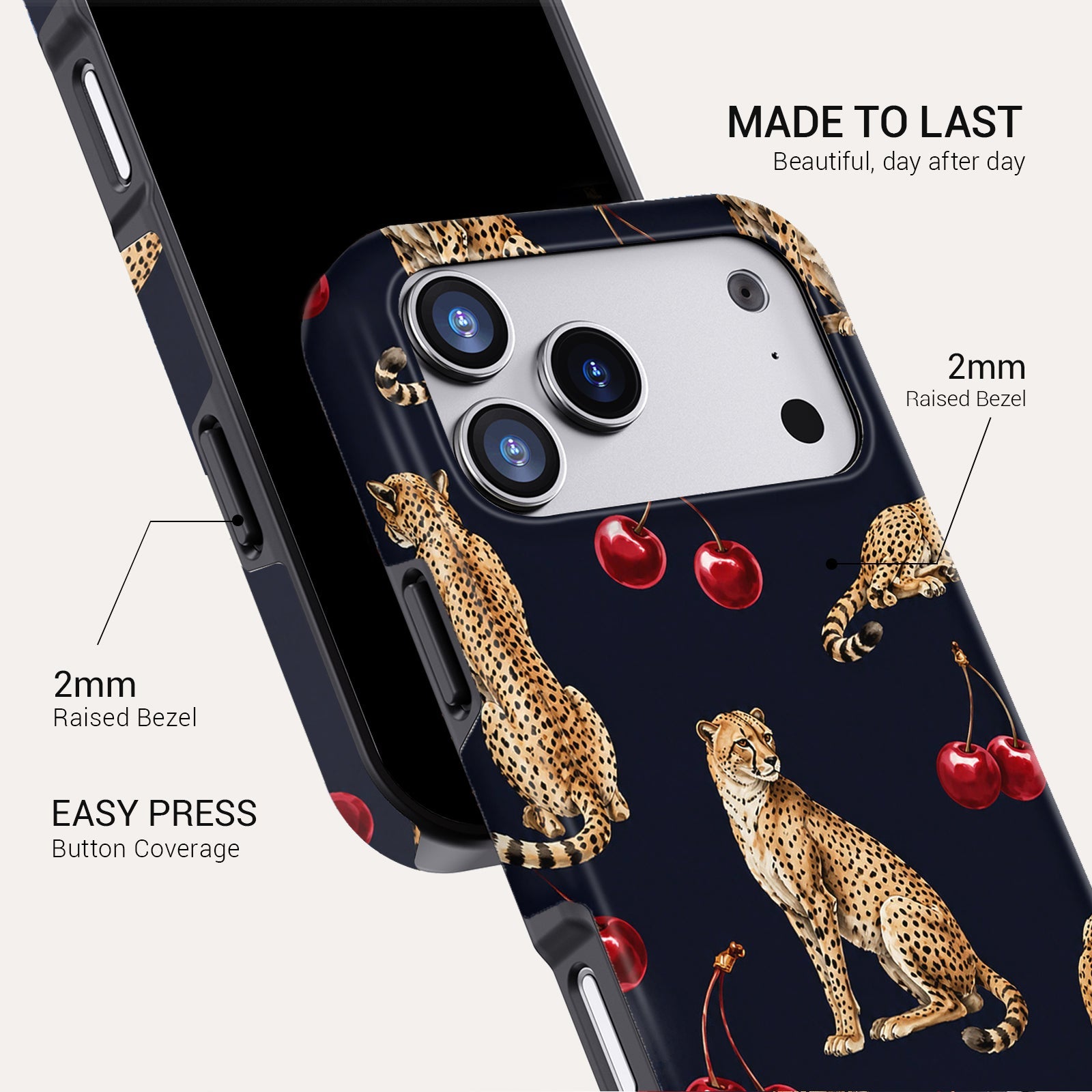 Wild Cherry Tough Phone Case