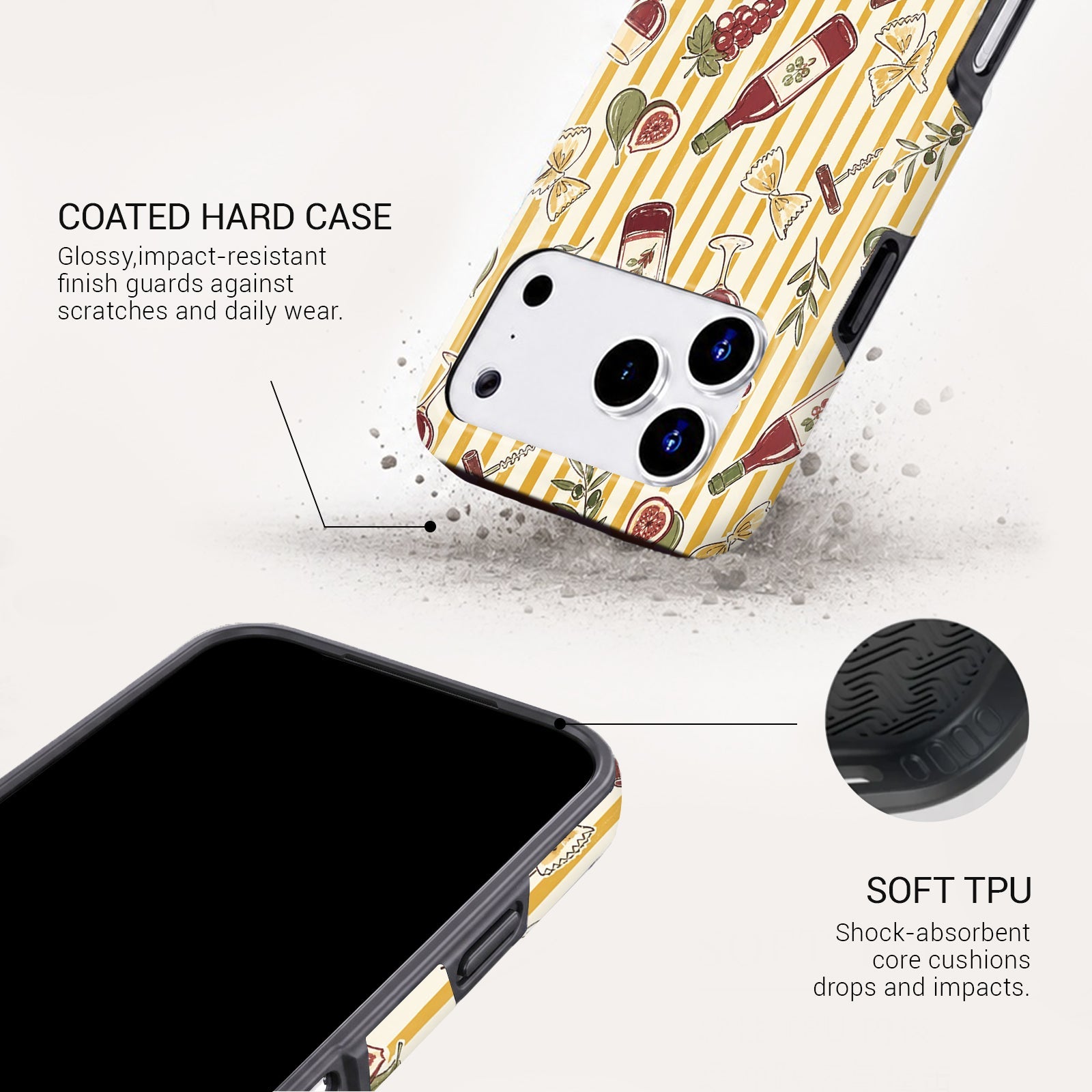Wine Not Tough Phone Case
