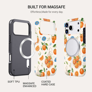 Orange Crush Tough Phone Case
