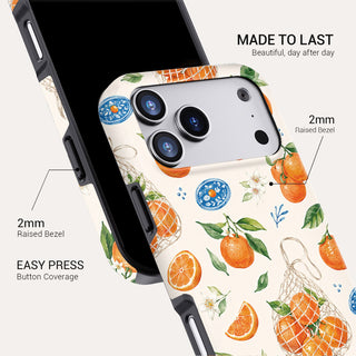 Orange Crush Tough Phone Case