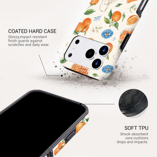 Orange Crush Tough Phone Case
