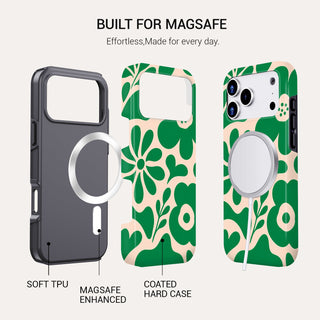 Groovy Green Tough Phone Case