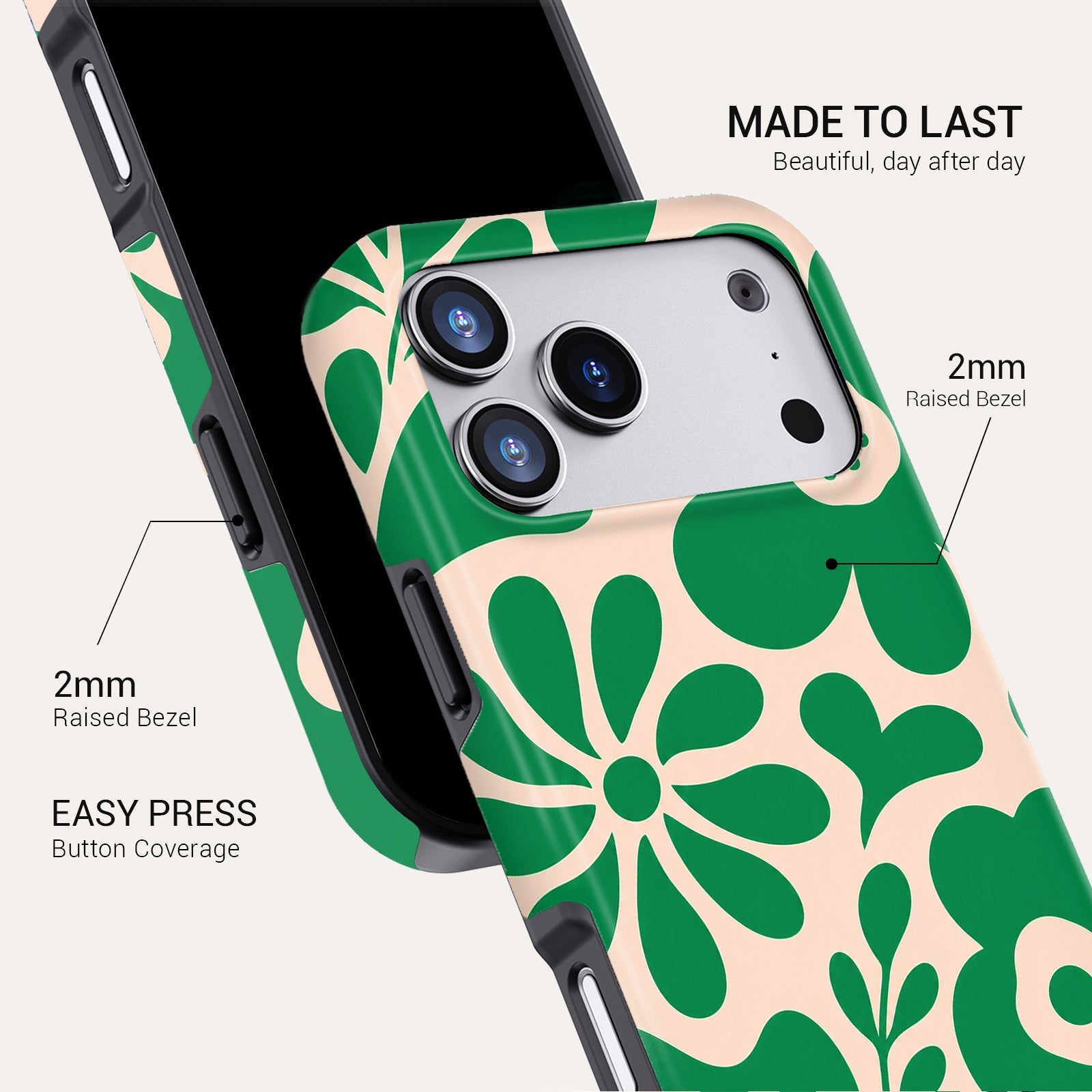 Groovy Green Tough Phone Case