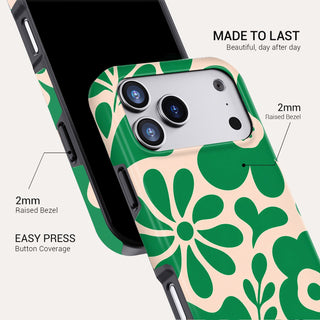 Groovy Green Tough Phone Case