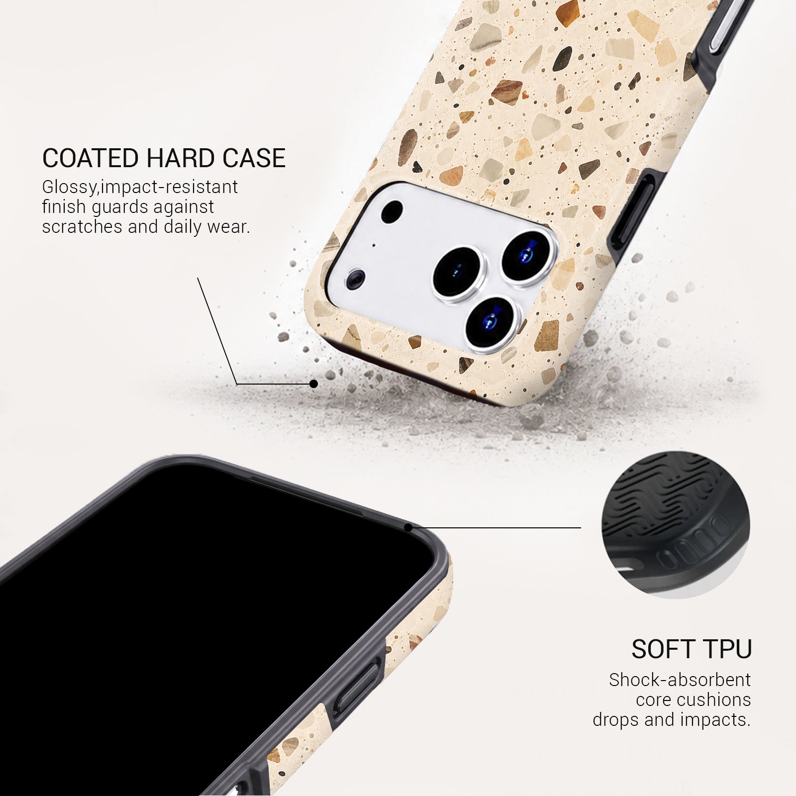 Terrazzo Tough Phone Case