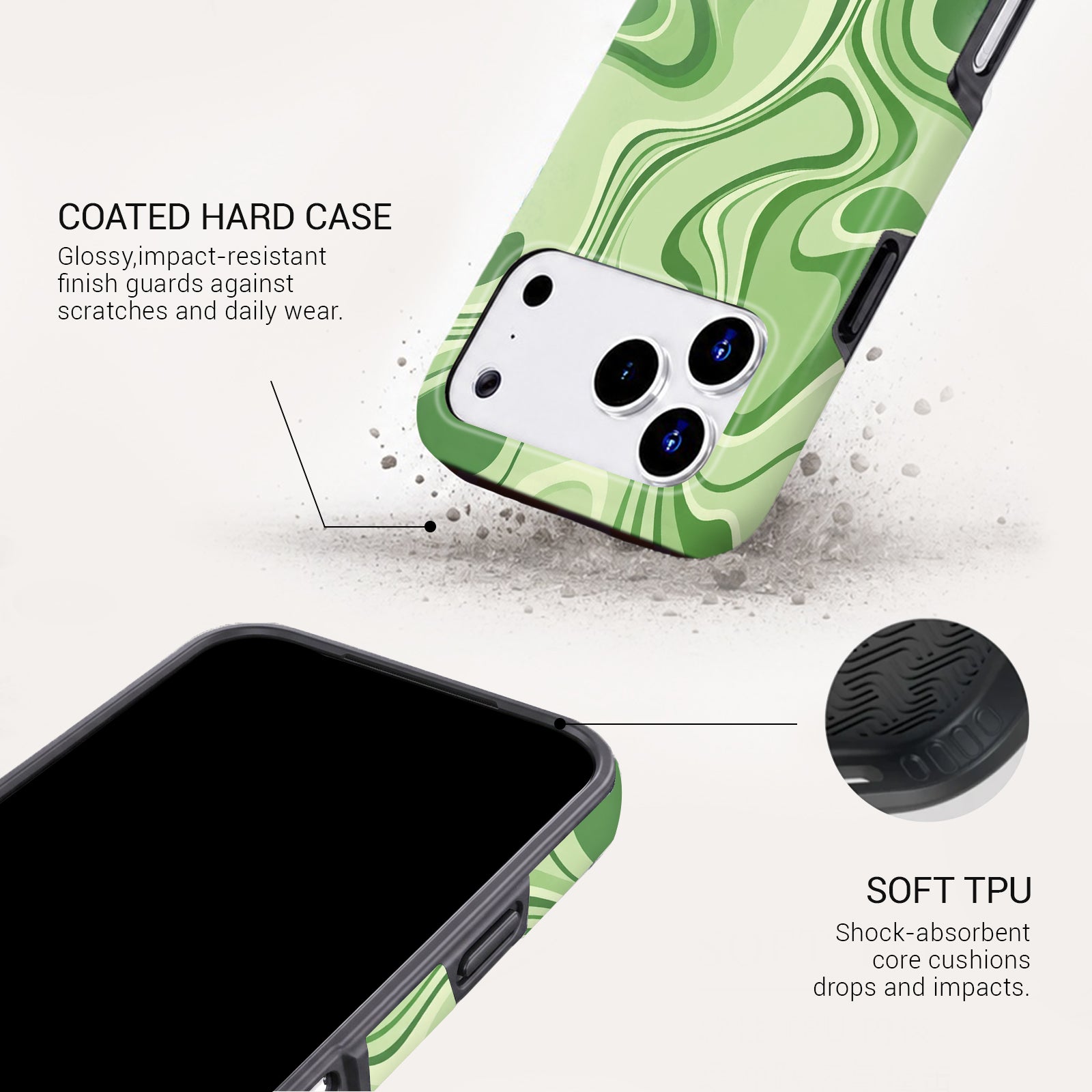 Matcha Tough Phone Case