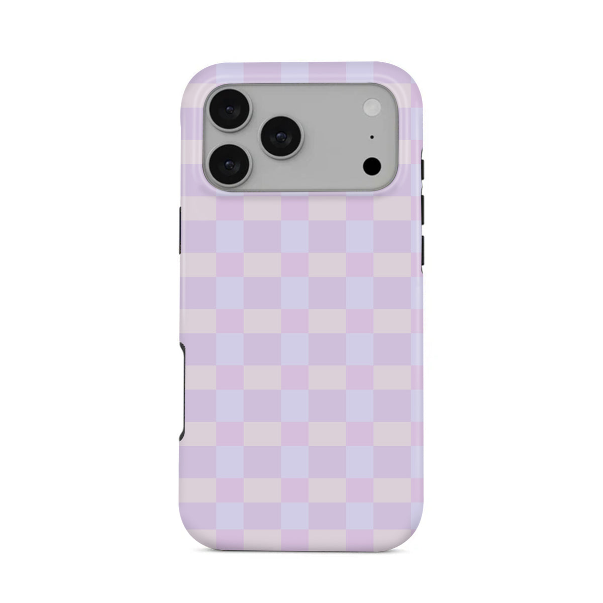 Lilac Check Tough Phone Case#DEVICE_iPhone 18 Pro Max|iPhone 18 Pro|iPhone 17 Pro Max|iPhone 17 Pro|iPhone 17 Air|iPhone 16 Pro Max|iPhone 16 Pro|iPhone 16 Plus|iPhone 16|iPhone 15 Pro Max|iPhone 15 Pro|iPhone 15 Plus|iPhone 15|iPhone 14 Pro Max|iPhone 14 Pro|iPhone 14 Plus|iPhone 14
