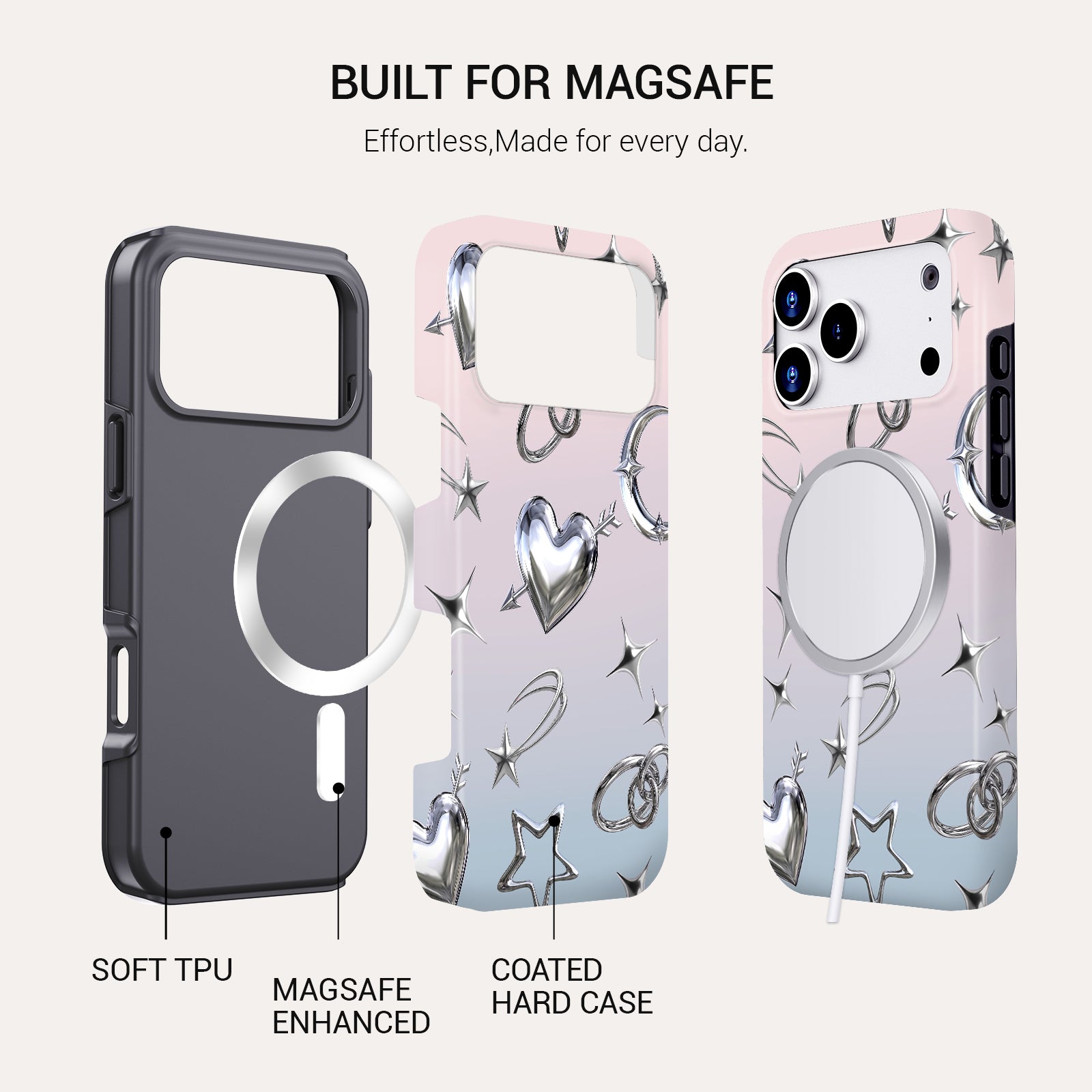 Glitter Pop Tough Phone Case