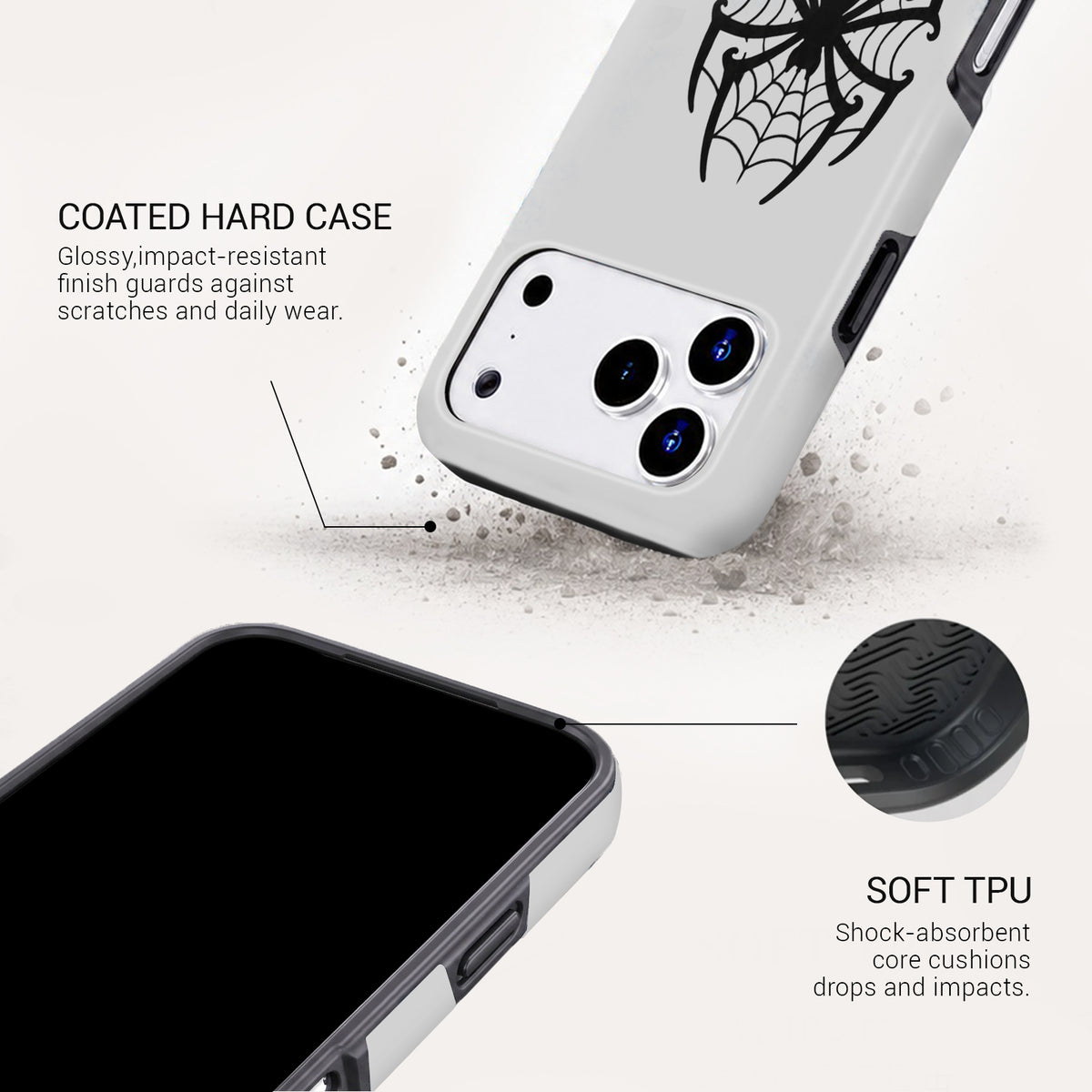No Escape Tough Phone Case#DEVICE_iPhone 18 Pro Max|iPhone 18 Pro|iPhone 17 Pro Max|iPhone 17 Pro|iPhone 17 Air|iPhone 16 Pro Max|iPhone 16 Pro|iPhone 16 Plus|iPhone 16|iPhone 15 Pro Max|iPhone 15 Pro|iPhone 15 Plus|iPhone 15|iPhone 14 Pro Max|iPhone 14 Pro|iPhone 14 Plus|iPhone 14
