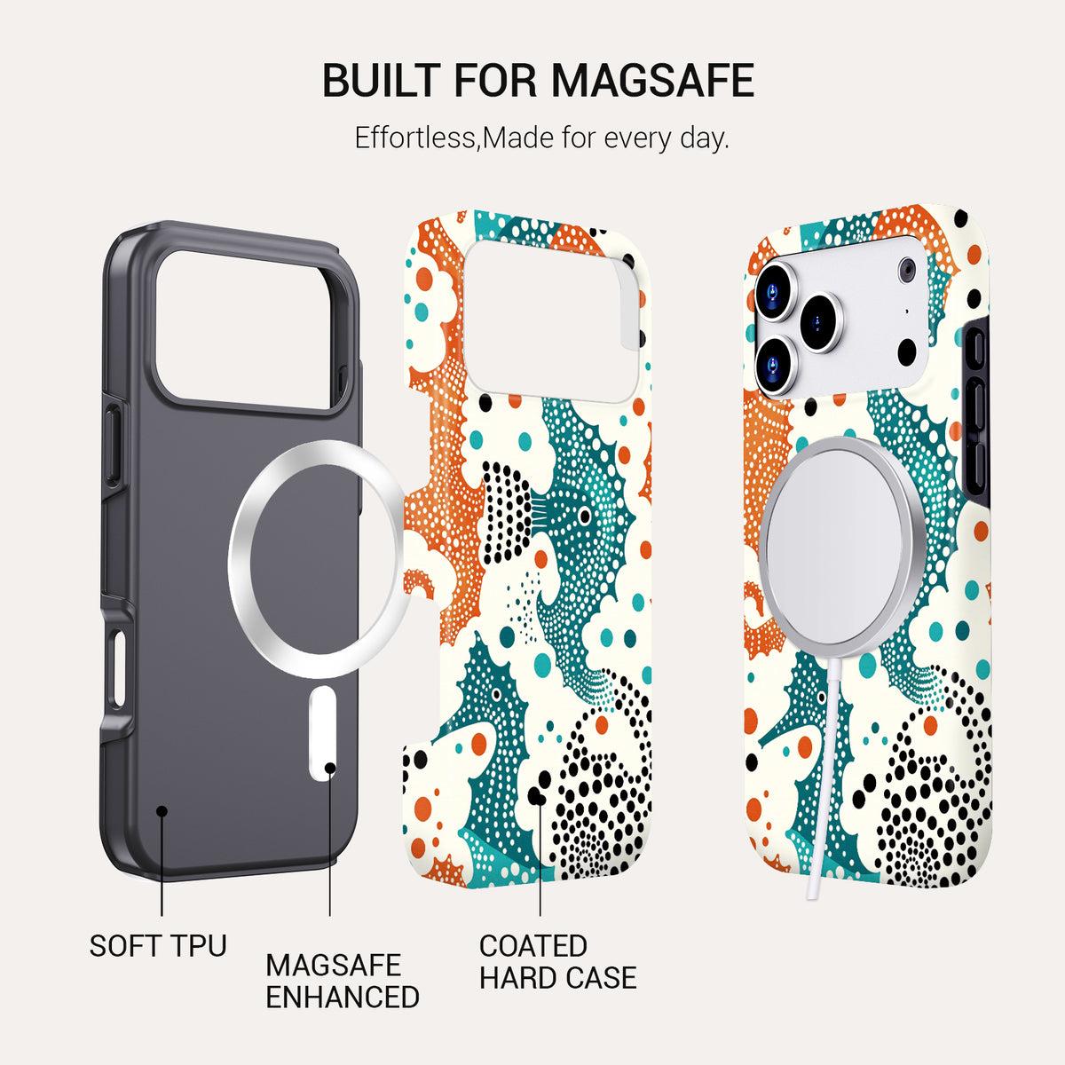 Creature Feature Tough Phone Case#DEVICE_iPhone 18 Pro Max|iPhone 18 Pro|iPhone 17 Pro Max|iPhone 17 Pro|iPhone 17 Air|iPhone 16 Pro Max|iPhone 16 Pro|iPhone 16 Plus|iPhone 16|iPhone 15 Pro Max|iPhone 15 Pro|iPhone 15 Plus|iPhone 15|iPhone 14 Pro Max|iPhone 14 Pro|iPhone 14 Plus|iPhone 14