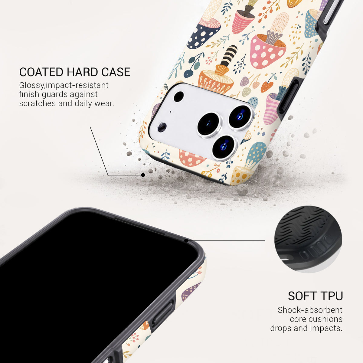Shroom Party Tough Phone Case#DEVICE_iPhone 18 Pro Max|iPhone 18 Pro|iPhone 17 Pro Max|iPhone 17 Pro|iPhone 17 Air|iPhone 16 Pro Max|iPhone 16 Pro|iPhone 16 Plus|iPhone 16|iPhone 15 Pro Max|iPhone 15 Pro|iPhone 15 Plus|iPhone 15|iPhone 14 Pro Max|iPhone 14 Pro|iPhone 14 Plus|iPhone 14