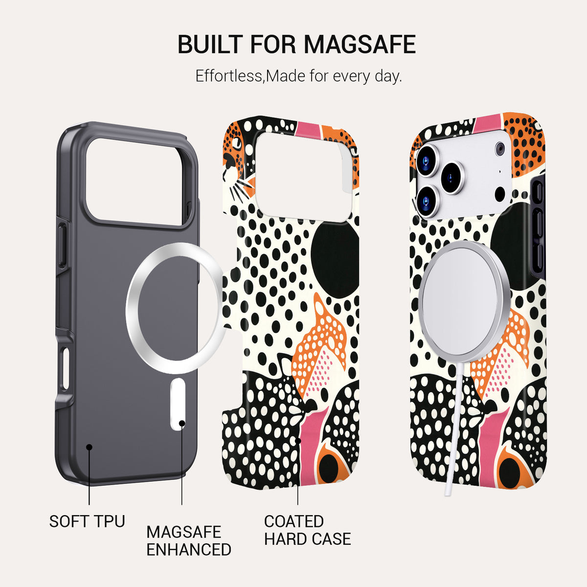 Spotted Tough Phone Case#DEVICE_iPhone 18 Pro Max|iPhone 18 Pro|iPhone 17 Pro Max|iPhone 17 Pro|iPhone 17 Air|iPhone 16 Pro Max|iPhone 16 Pro|iPhone 16 Plus|iPhone 16|iPhone 15 Pro Max|iPhone 15 Pro|iPhone 15 Plus|iPhone 15|iPhone 14 Pro Max|iPhone 14 Pro|iPhone 14 Plus|iPhone 14