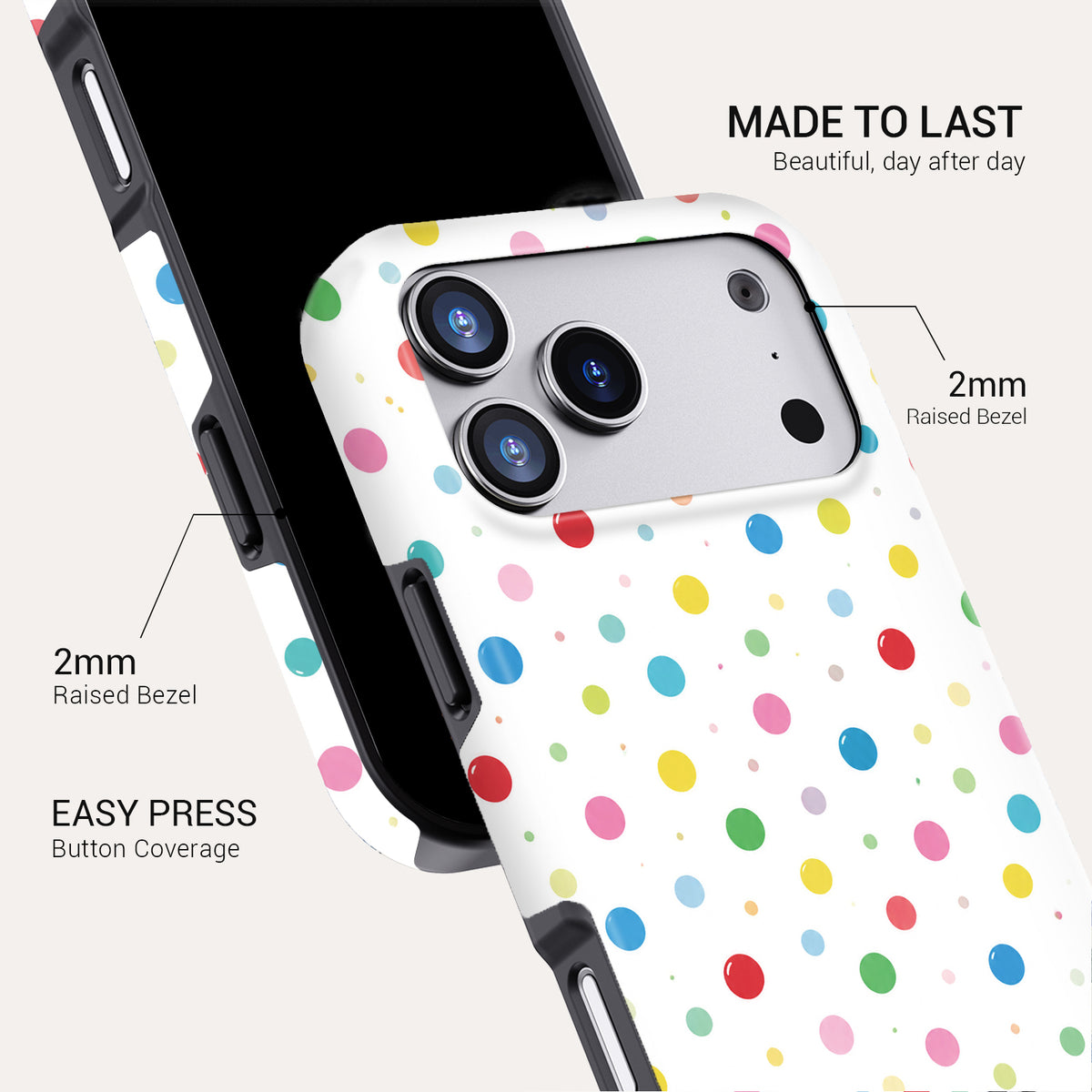 Confetti Tough Phone Case#DEVICE_iPhone 18 Pro Max|iPhone 18 Pro|iPhone 17 Pro Max|iPhone 17 Pro|iPhone 17 Air|iPhone 16 Pro Max|iPhone 16 Pro|iPhone 16 Plus|iPhone 16|iPhone 15 Pro Max|iPhone 15 Pro|iPhone 15 Plus|iPhone 15|iPhone 14 Pro Max|iPhone 14 Pro|iPhone 14 Plus|iPhone 14