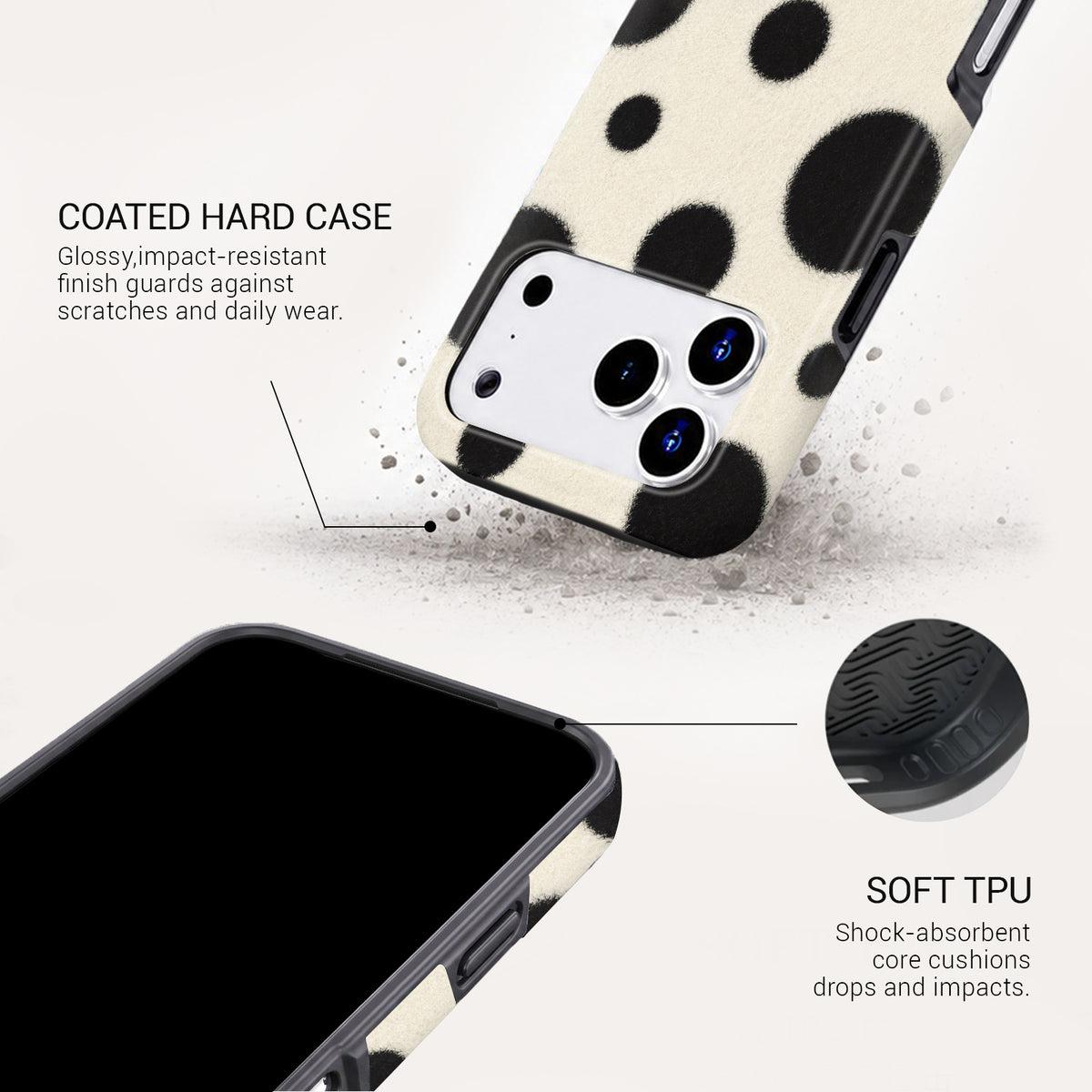 Dalmatian Tough Phone Case#DEVICE_iPhone 18 Pro Max|iPhone 18 Pro|iPhone 17 Pro Max|iPhone 17 Pro|iPhone 17 Air|iPhone 16 Pro Max|iPhone 16 Pro|iPhone 16 Plus|iPhone 16|iPhone 15 Pro Max|iPhone 15 Pro|iPhone 15 Plus|iPhone 15|iPhone 14 Pro Max|iPhone 14 Pro|iPhone 14 Plus|iPhone 14