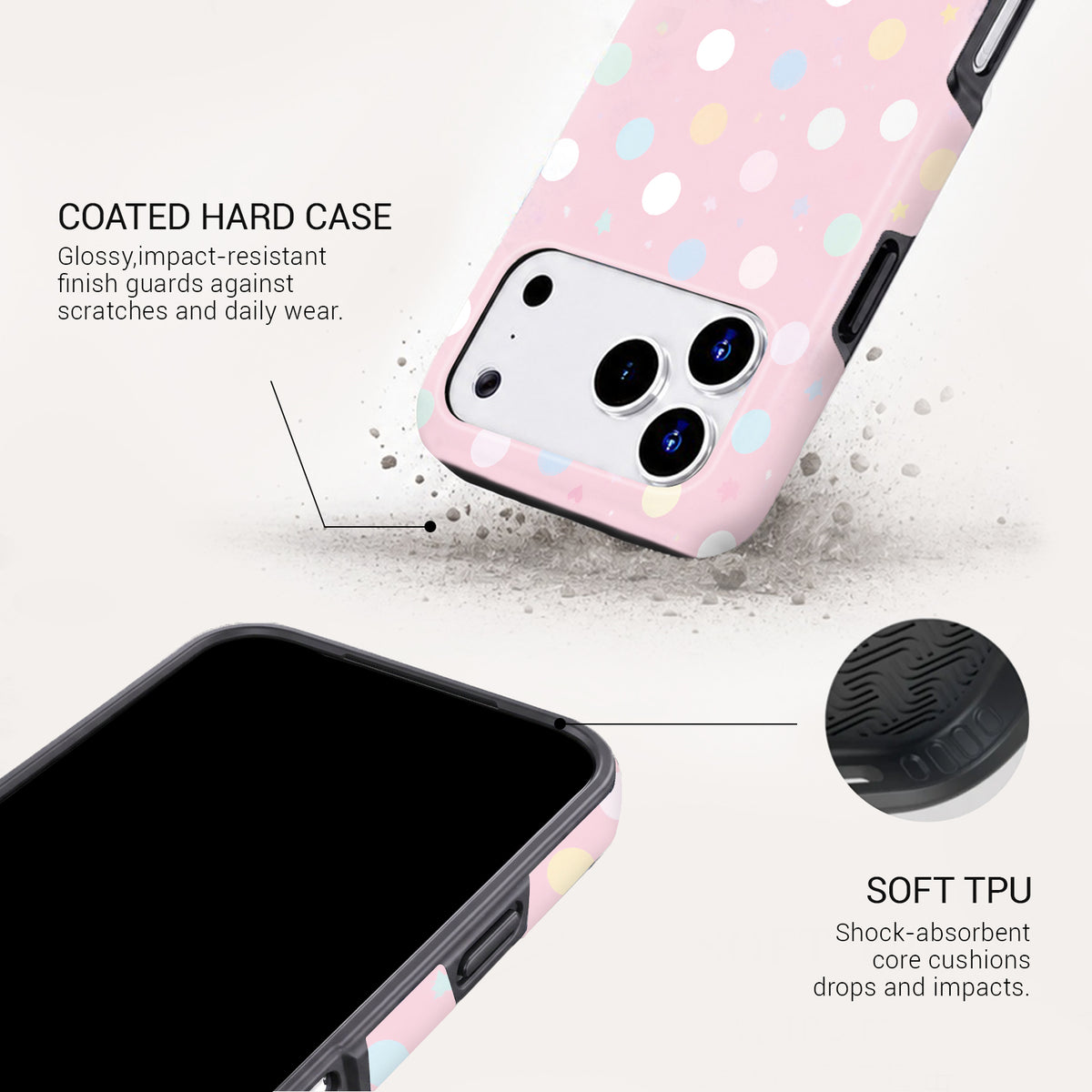 Bonbon Tough Phone Case#DEVICE_iPhone 18 Pro Max|iPhone 18 Pro|iPhone 17 Pro Max|iPhone 17 Pro|iPhone 17 Air|iPhone 16 Pro Max|iPhone 16 Pro|iPhone 16 Plus|iPhone 16|iPhone 15 Pro Max|iPhone 15 Pro|iPhone 15 Plus|iPhone 15|iPhone 14 Pro Max|iPhone 14 Pro|iPhone 14 Plus|iPhone 14