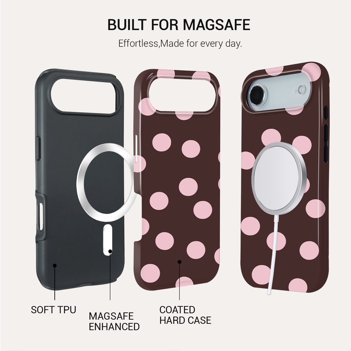 Chocolate Kiss Tough Phone Case#DEVICE_iPhone 17 Air