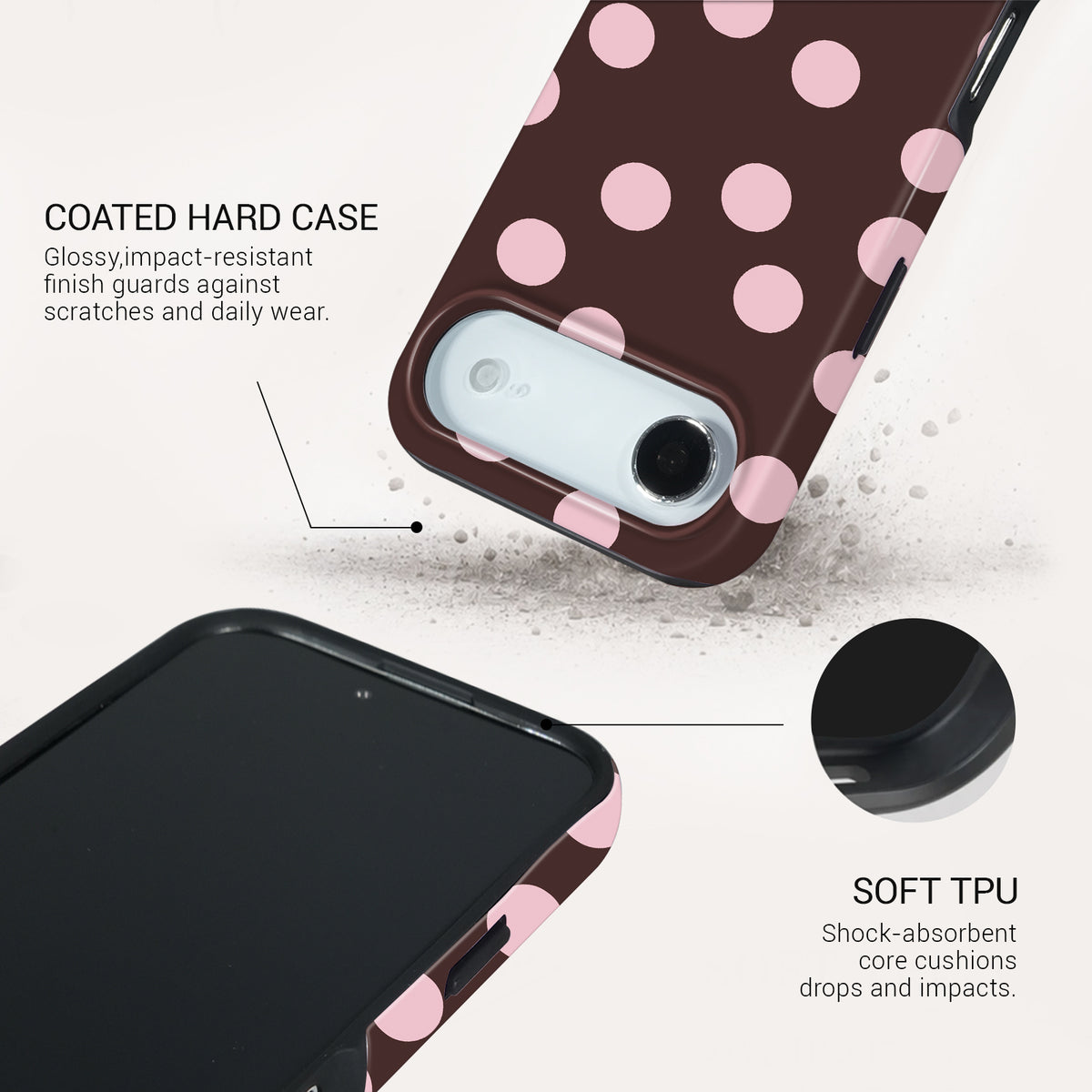Chocolate Kiss Tough Phone Case#DEVICE_iPhone 17 Air
