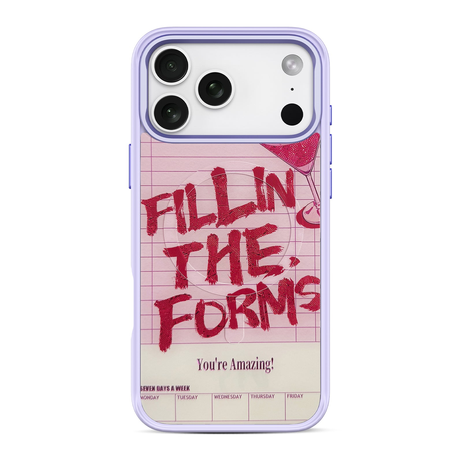 Fill in the Forms Snap-On Case for iPhone 17 Series