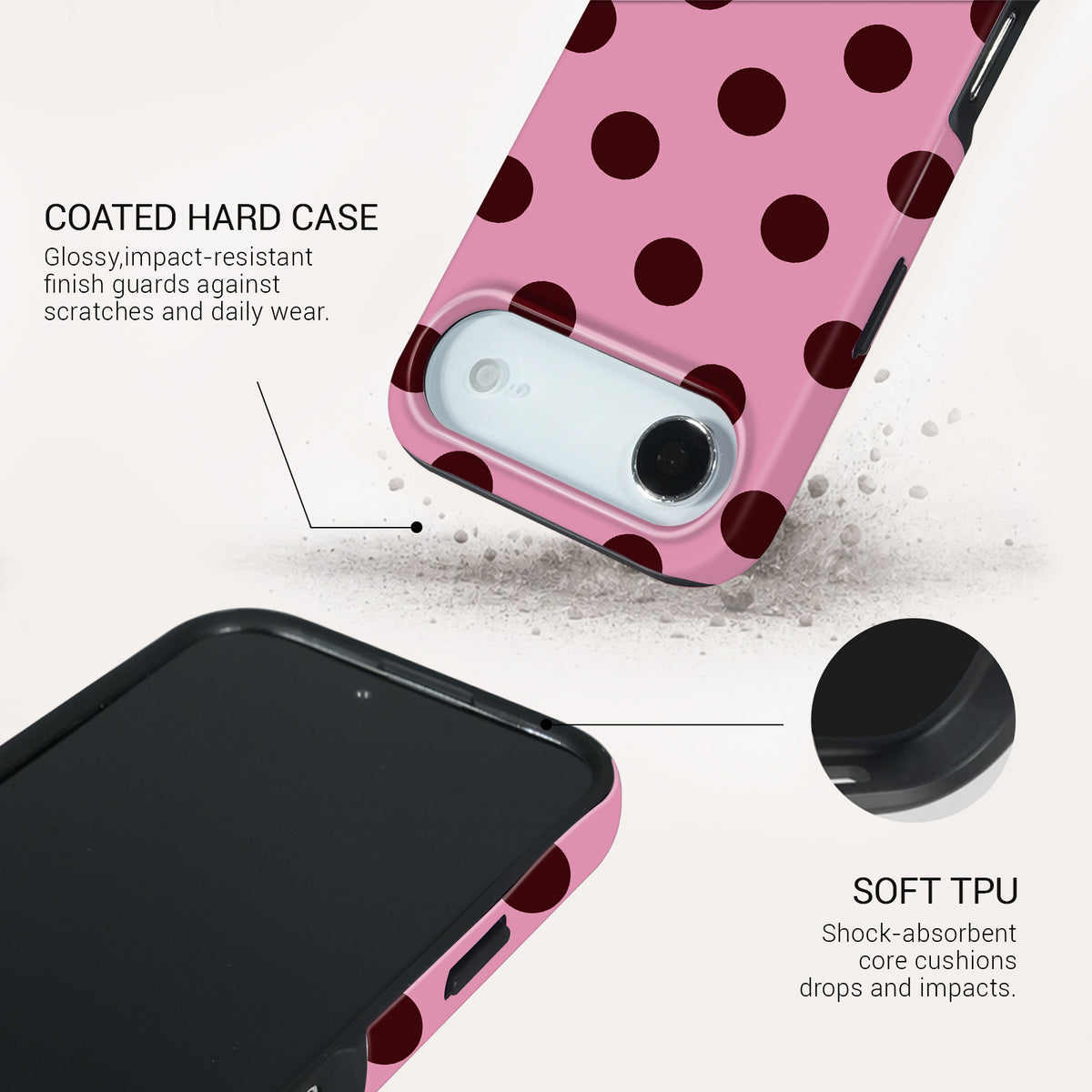 Pink Rebel Tough Phone Case#DEVICE_iPhone 17 Air