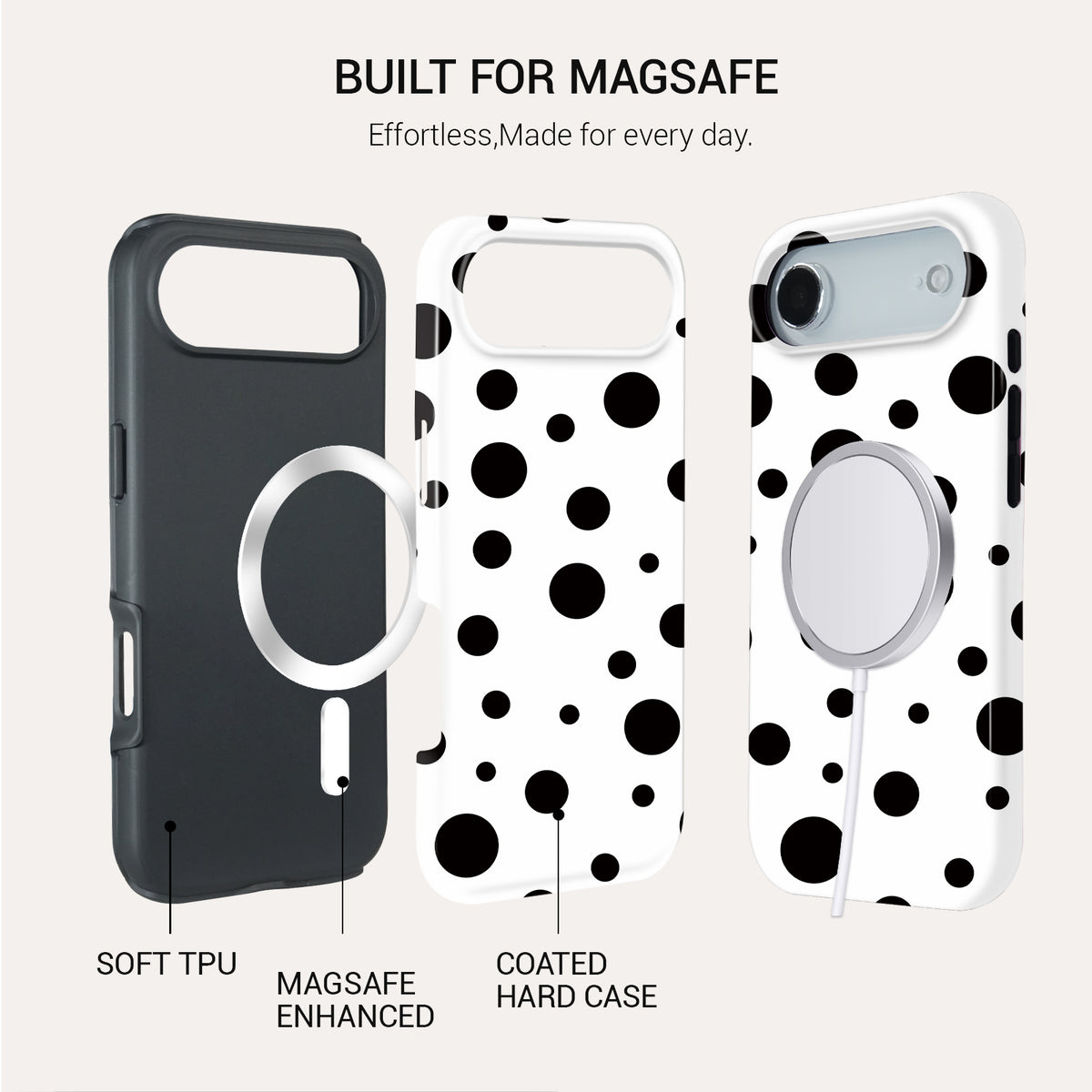 Dalmatian Vibe Tough Phone Case#DEVICE_iPhone 17 Air