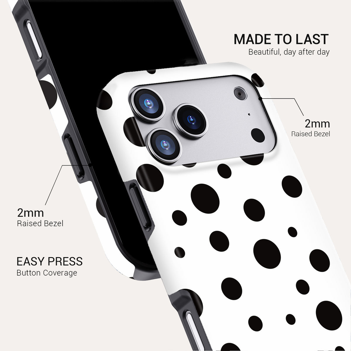 Dalmatian Vibe Tough Phone Case#DEVICE_iPhone 18 Pro Max|iPhone 18 Pro|iPhone 17 Pro Max|iPhone 17 Pro|iPhone 17 Air|iPhone 16 Pro Max|iPhone 16 Pro|iPhone 16 Plus|iPhone 16|iPhone 15 Pro Max|iPhone 15 Pro|iPhone 15 Plus|iPhone 15|iPhone 14 Pro Max|iPhone 14 Pro|iPhone 14 Plus|iPhone 14
