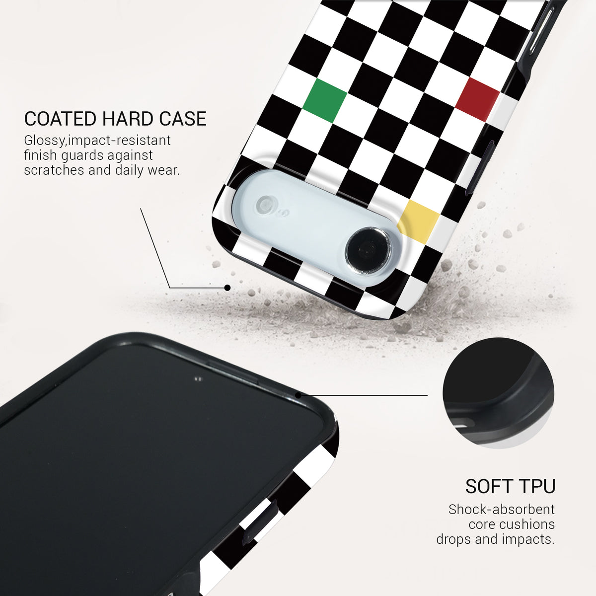Pixel Party Tough Phone Case#DEVICE_iPhone 17 Air