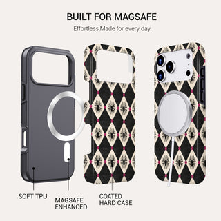 Harlequin Tough Phone Case#DEVICE_iPhone 18 Pro Max|iPhone 18 Pro|iPhone 17 Pro Max|iPhone 17 Pro|iPhone 17 Air|iPhone 16 Pro Max|iPhone 16 Pro|iPhone 16 Plus|iPhone 16|iPhone 15 Pro Max|iPhone 15 Pro|iPhone 15 Plus|iPhone 15|iPhone 14 Pro Max|iPhone 14 Pro|iPhone 14 Plus|iPhone 14