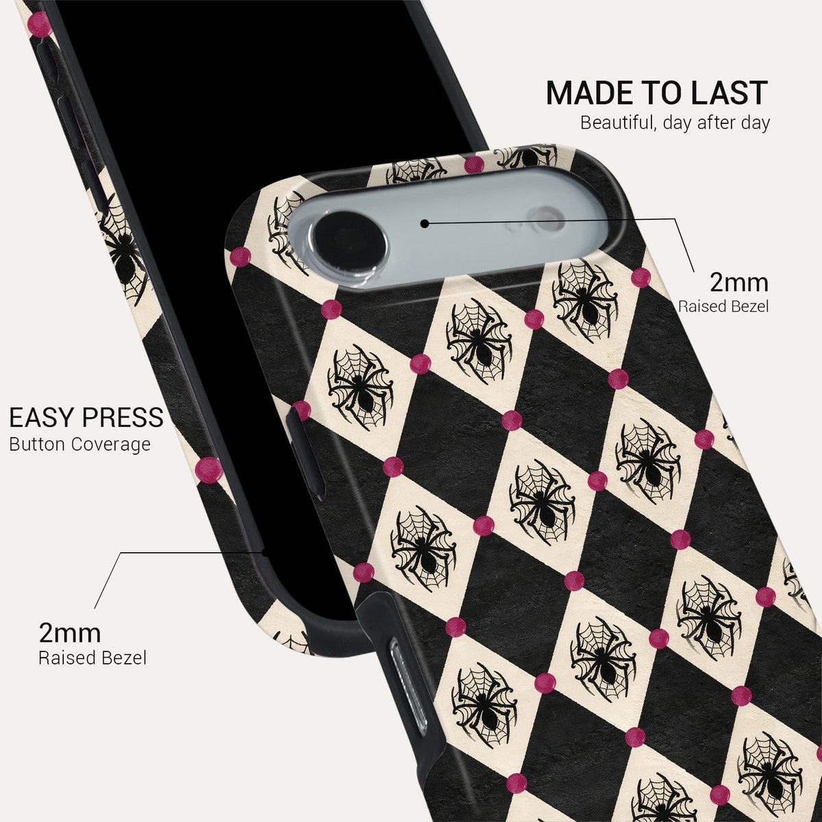 Harlequin Tough Phone Case#DEVICE_iPhone 17 Air