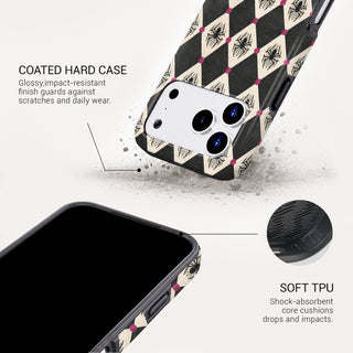Harlequin Tough Phone Case#DEVICE_iPhone 18 Pro Max|iPhone 18 Pro|iPhone 17 Pro Max|iPhone 17 Pro|iPhone 17 Air|iPhone 16 Pro Max|iPhone 16 Pro|iPhone 16 Plus|iPhone 16|iPhone 15 Pro Max|iPhone 15 Pro|iPhone 15 Plus|iPhone 15|iPhone 14 Pro Max|iPhone 14 Pro|iPhone 14 Plus|iPhone 14