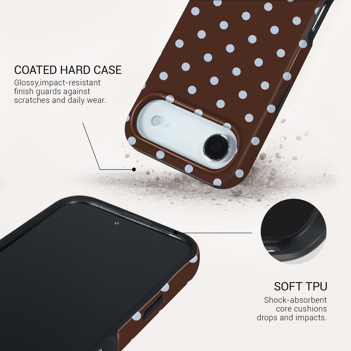 Ice Chips Tough Phone Case#DEVICE_iPhone 17 Air