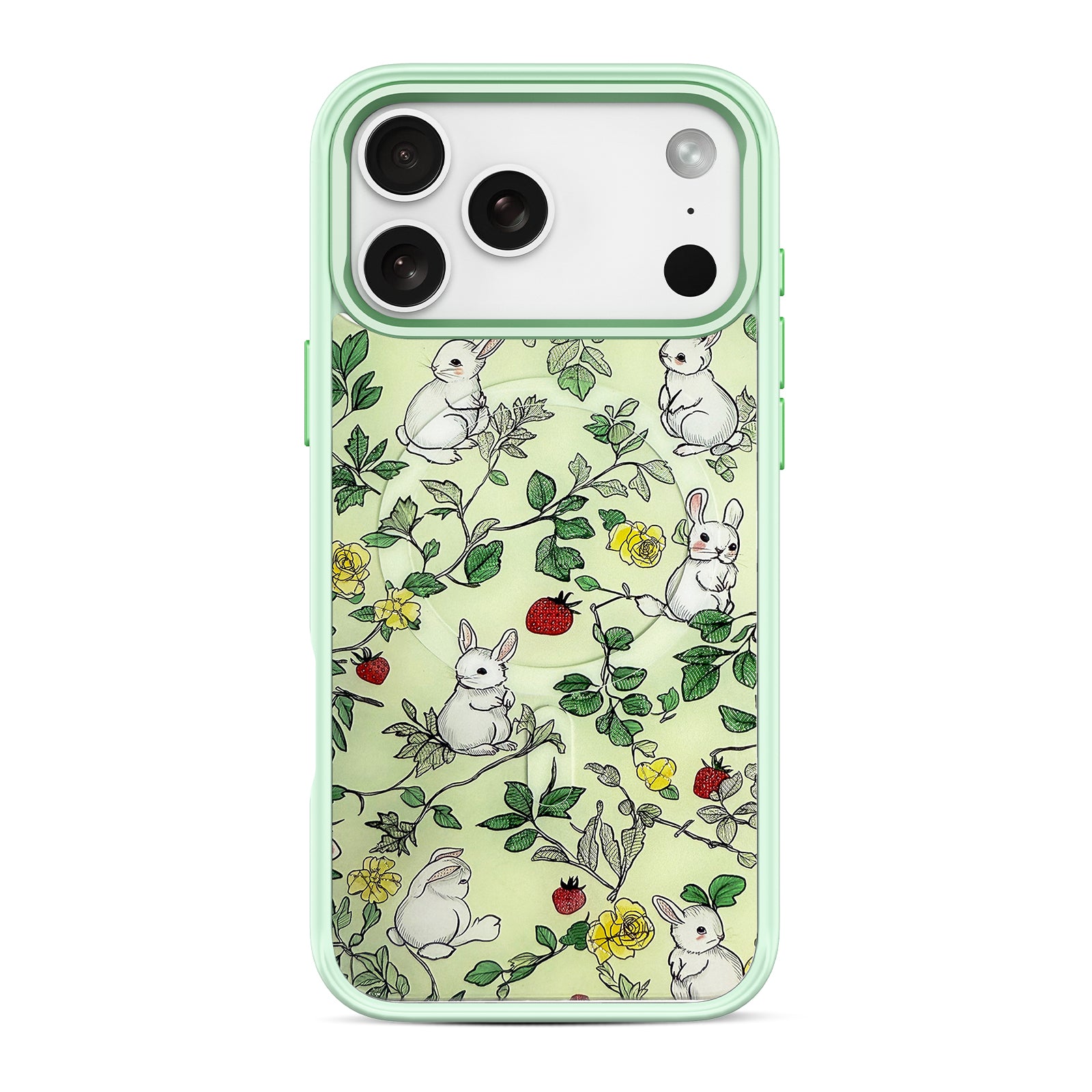 Bunny Garden Snap-On Case for iPhone 17 Series
