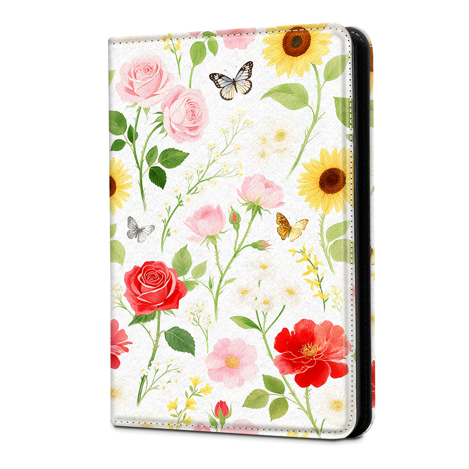 Kindle Paperwhite 12th Gen (2024 7 inch) stand-Prints Case#Color_Joyful Garden