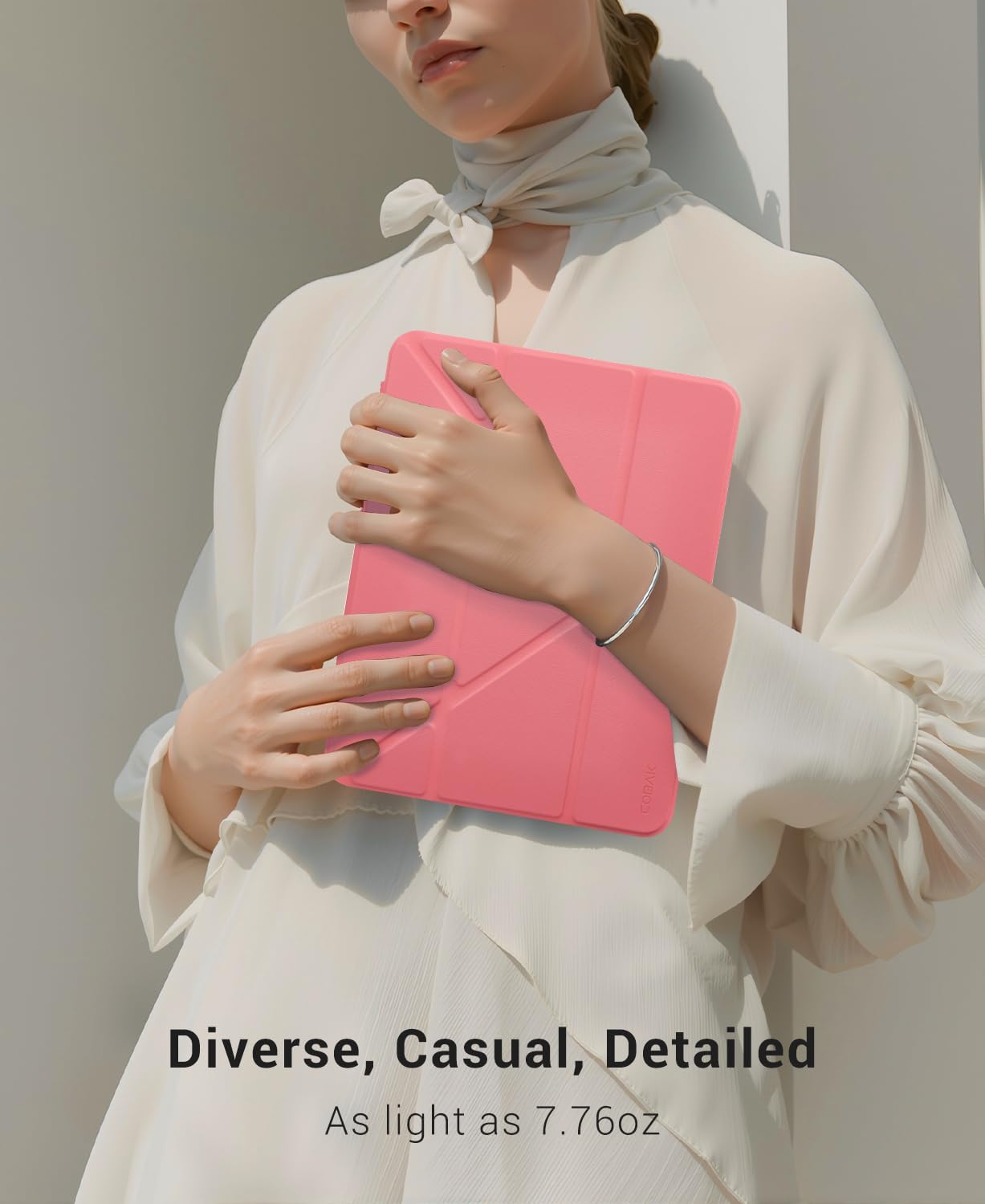 iPad 11th Gen (A16) 11" (2025) & 10th Gen 10.9" (2022) Case With Magnetic Stand#Color_Pink