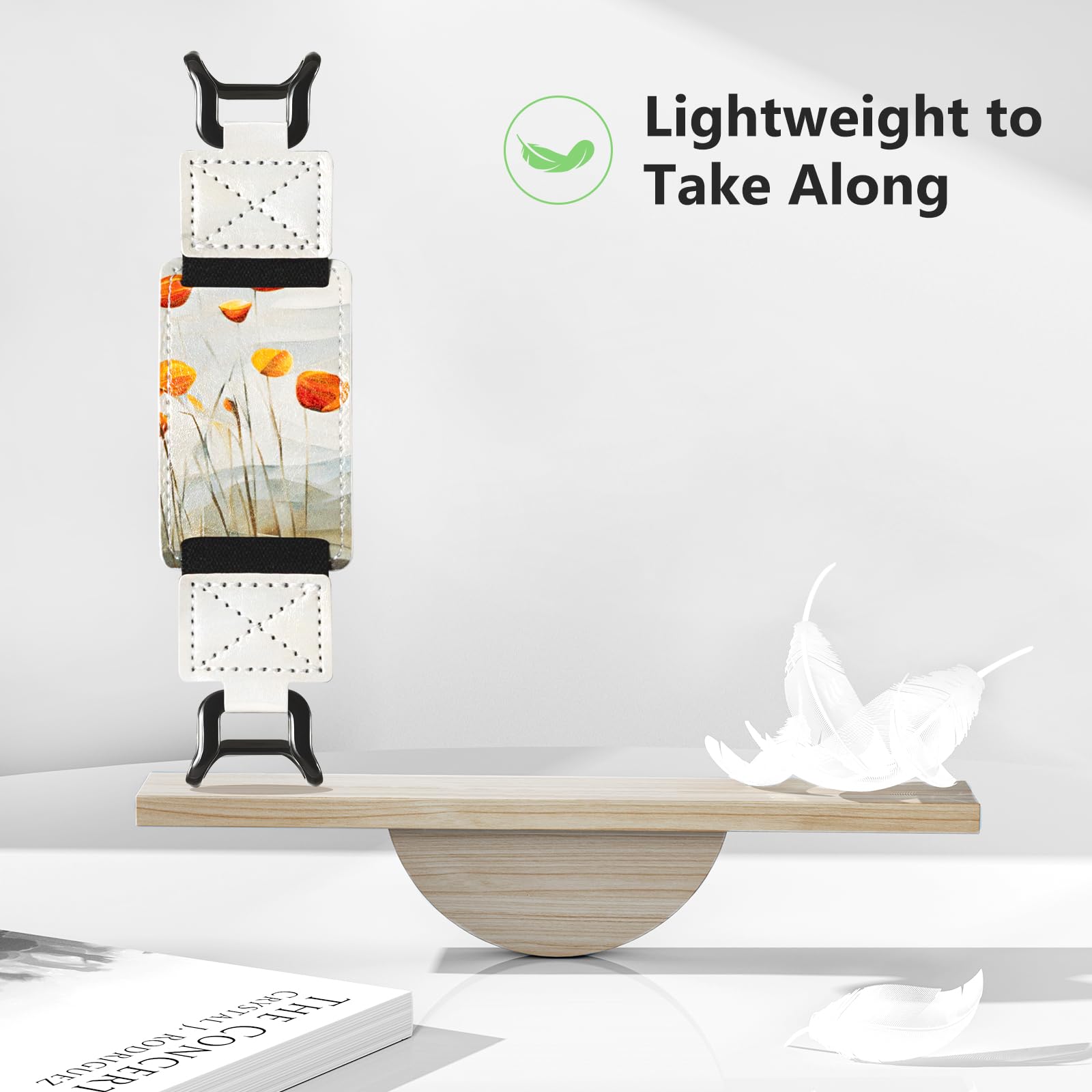 E-Book Tablet 6–7.5 inch Secure Hand Strap–Multiple Prints#Color_Autumn Whisper