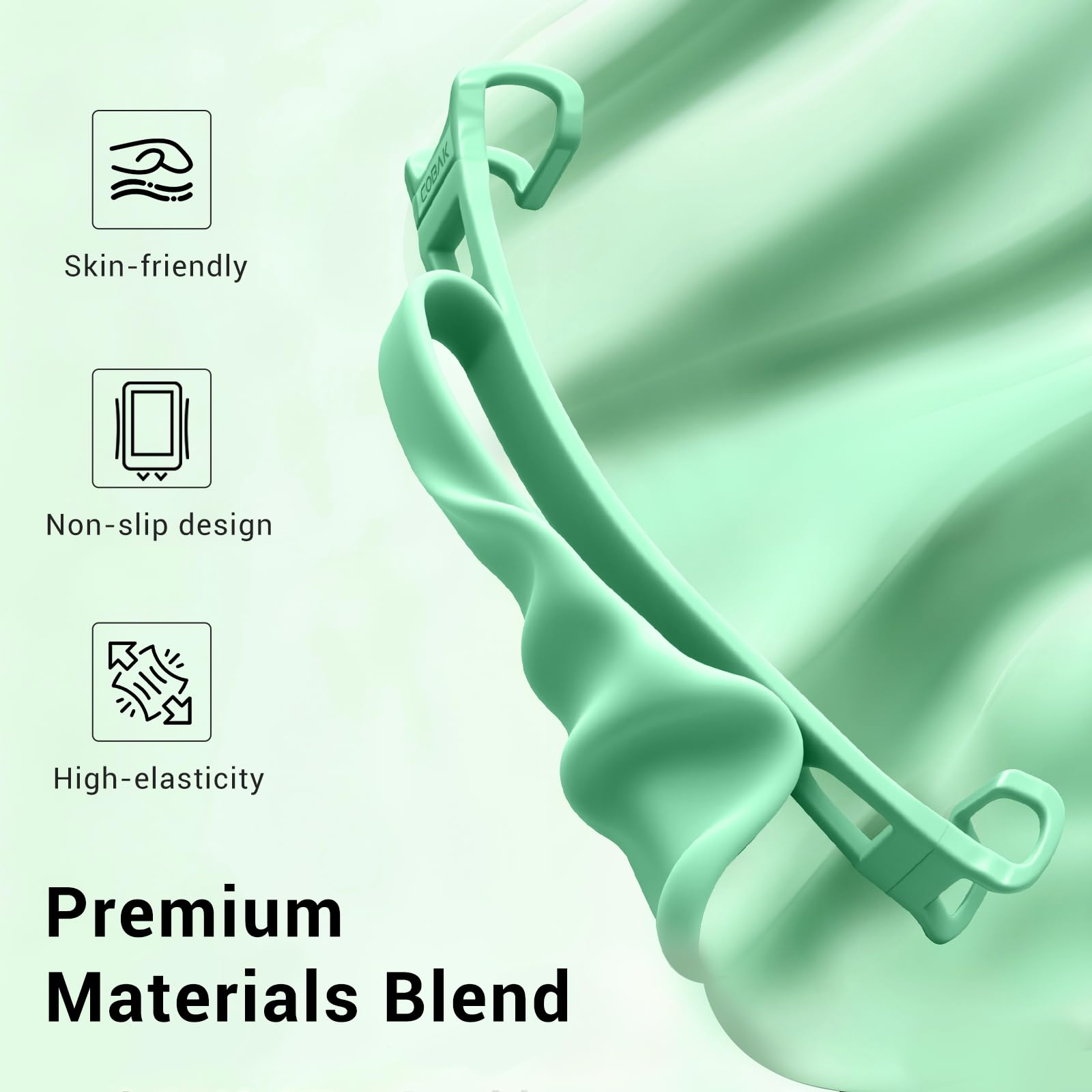 Hand Strap for 6–7.5" E-Book & Tablets#Color_Green