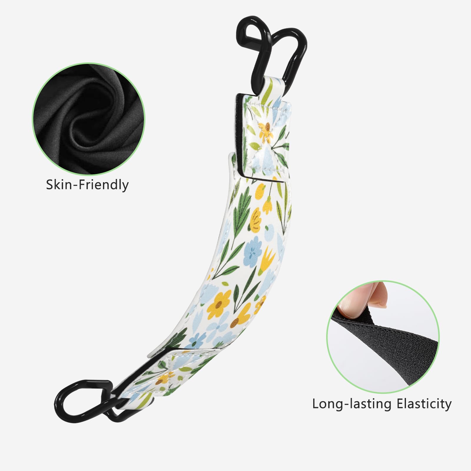 E-Book Tablet 6–7.5 inch Secure Hand Strap–Multiple Prints#Color_Wildflower Whispers