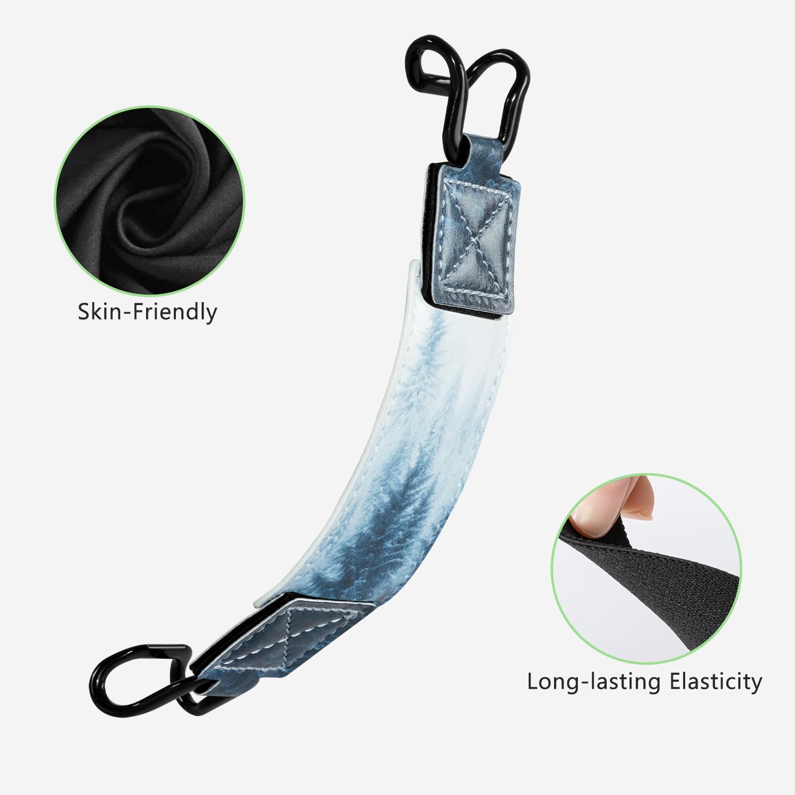 E-Book Tablet 6–7.5 inch Secure Hand Strap–Multiple Prints#Color_Forest