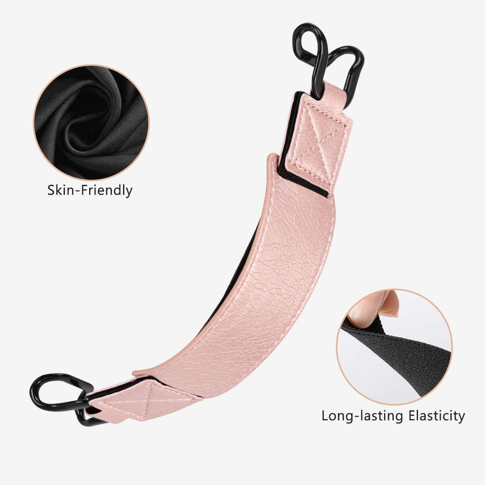 E-Book Tablet 6–7.5 inch Secure Hand Strap#Color_Rose Gold