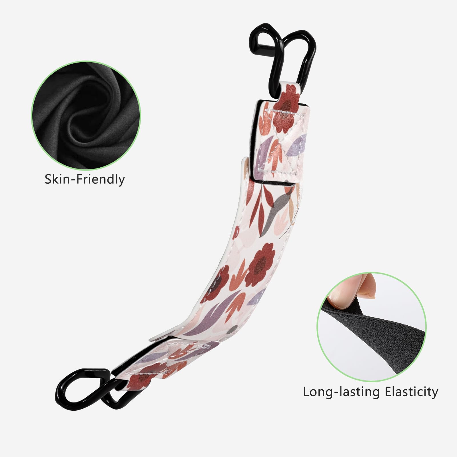 E-Book Tablet 6–7.5 inch Secure Hand Strap–Multiple Prints#Color_Rosy Reverie