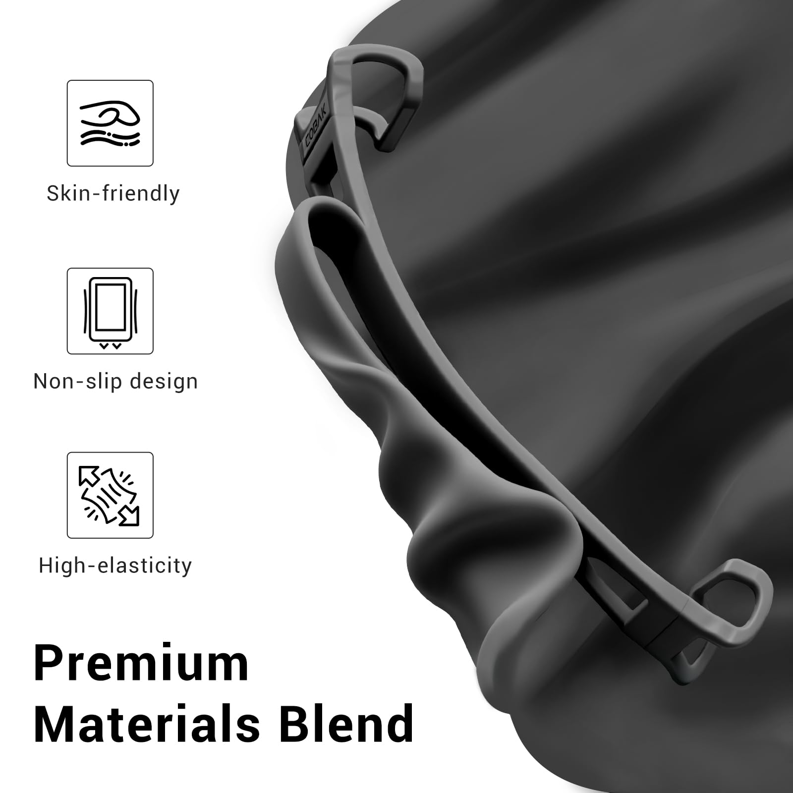 Hand Strap for 6–7.5" E-Book & Tablets#Color_Black