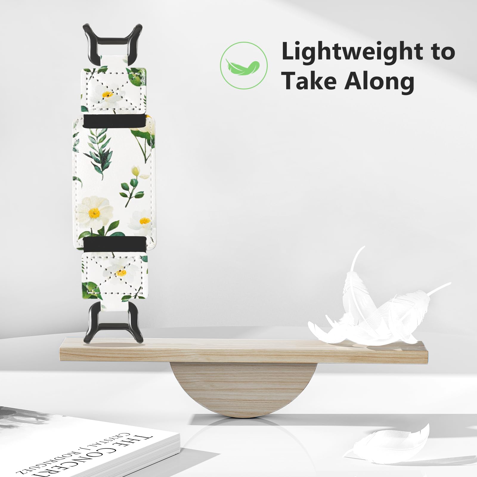 E-Book Tablet 6–7.5 inch Secure Hand Strap–Multiple Prints#Color_Garden Blossoms