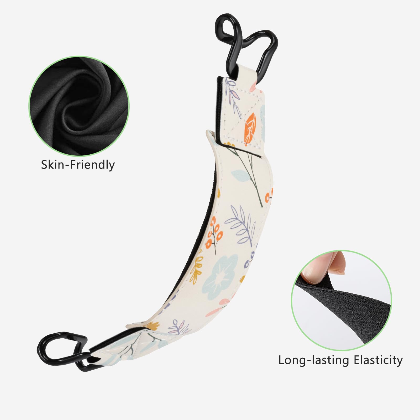 E-Book Tablet 6–7.5 inch Secure Hand Strap–Multiple Prints#Color_Rustic Bloom