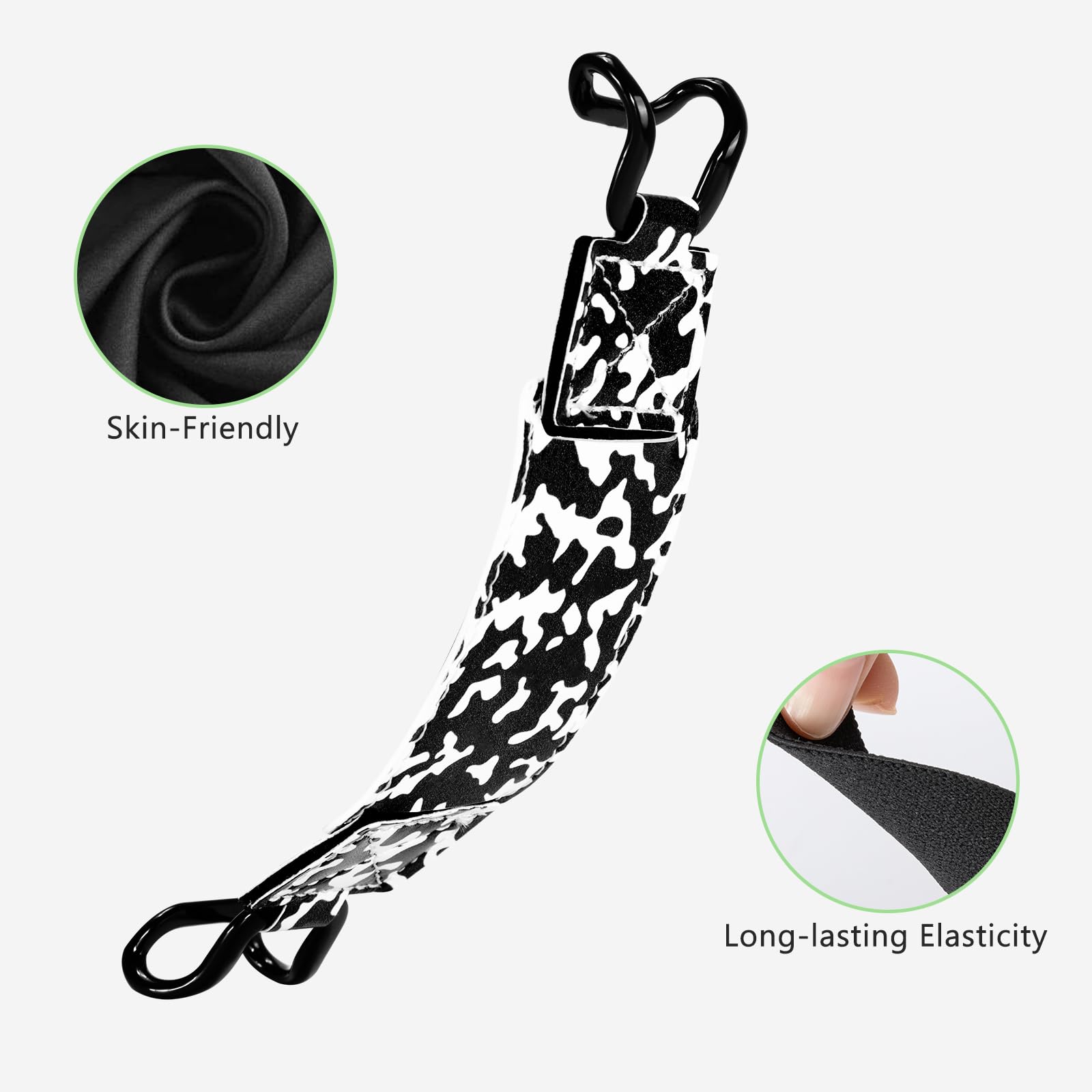 E-Book Tablet 6–7.5 inch Secure Hand Strap–Multiple Prints#Color_Black Notes