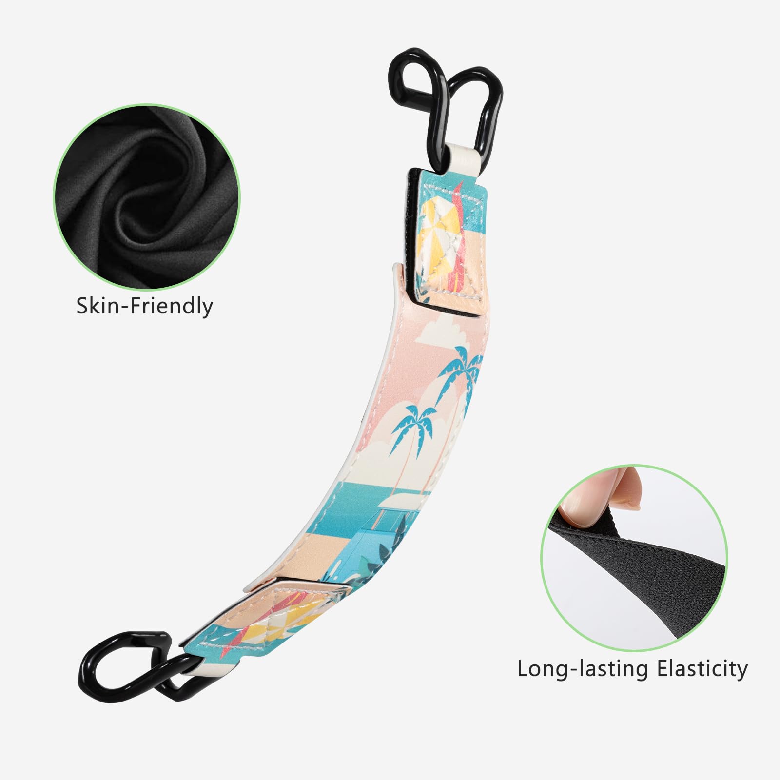 E-Book Tablet 6–7.5 inch Secure Hand Strap–Multiple Prints#Color_Summer