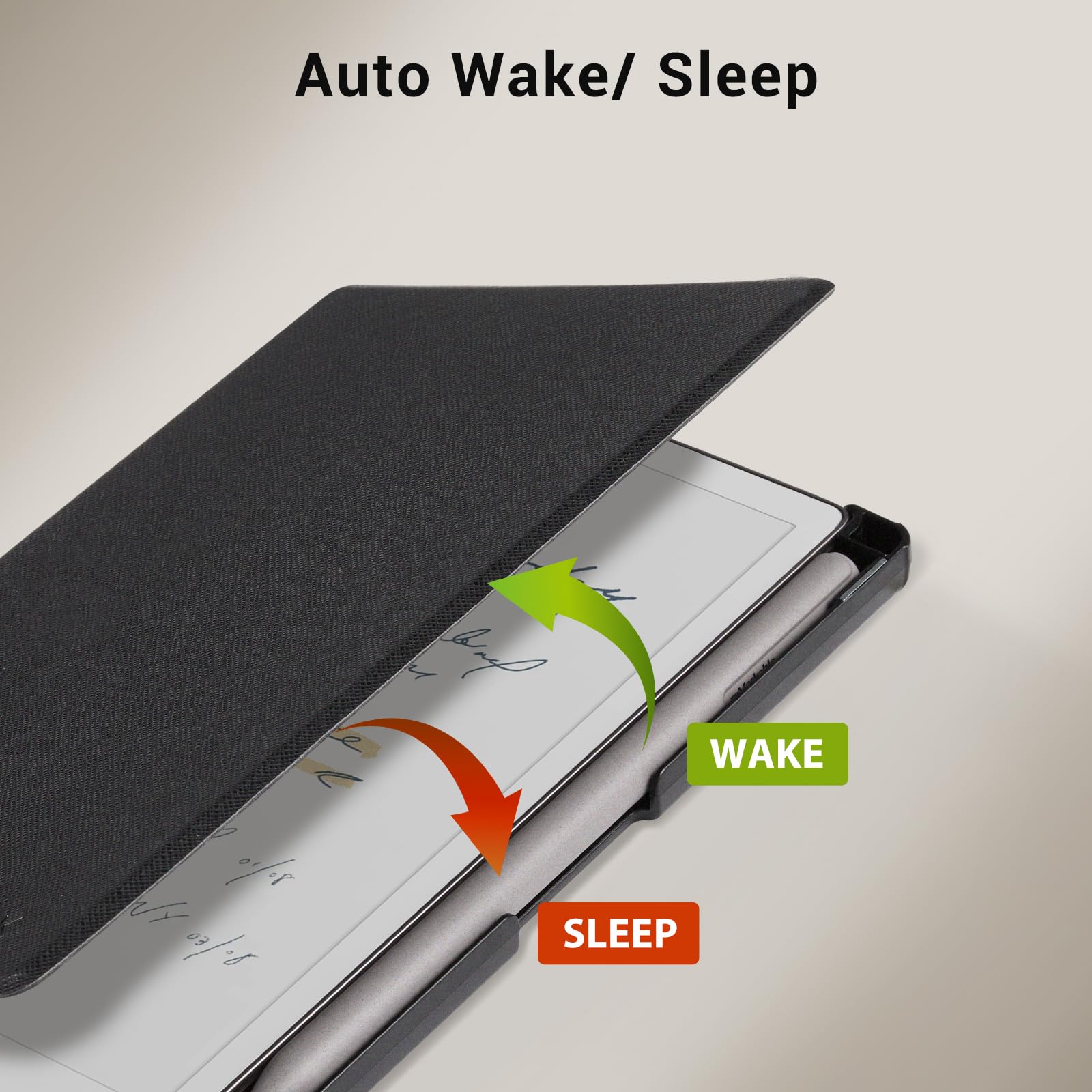 Remarkable Paper Pro Move 7.3 inch (2025) Cross texture Folio Cover