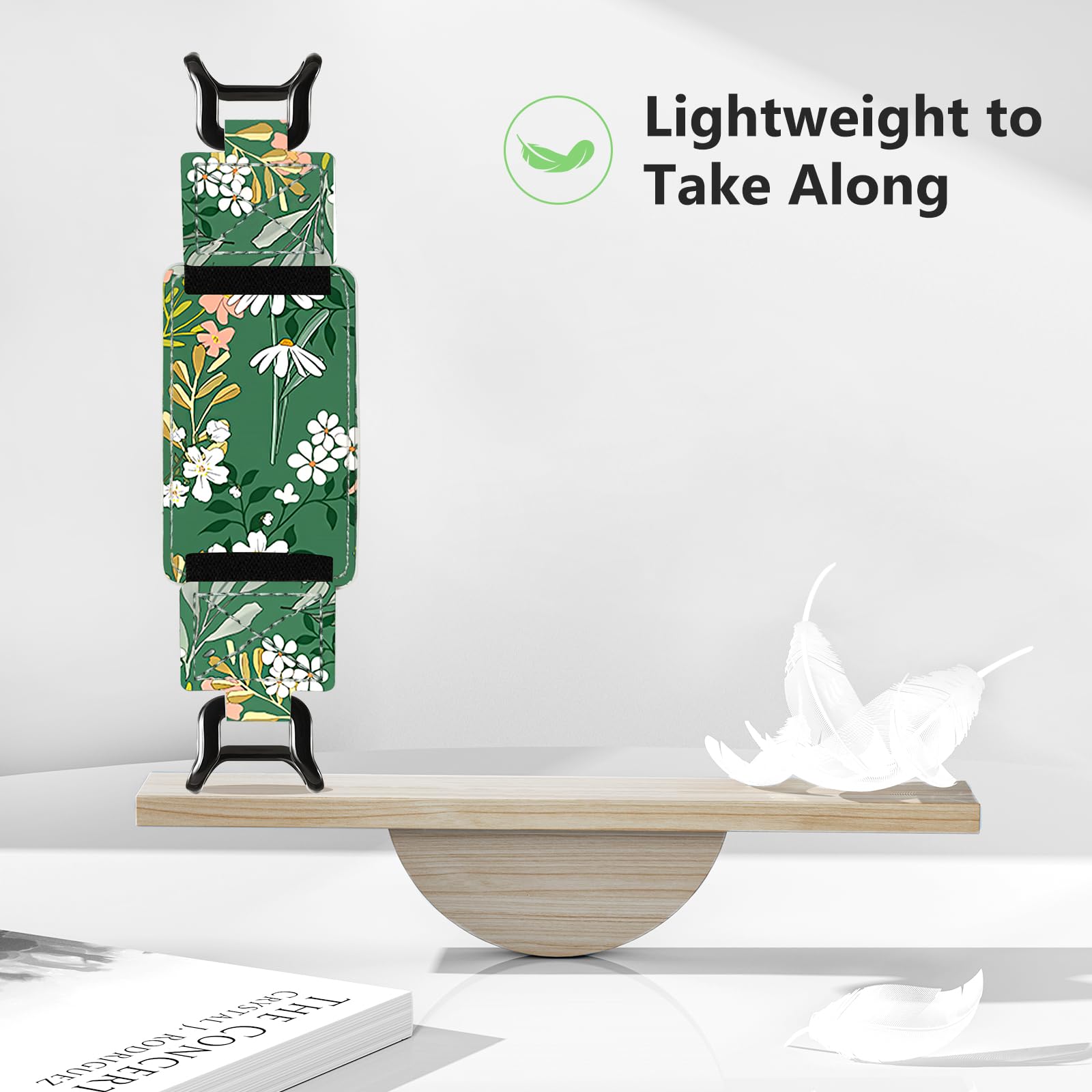 E-Book Tablet 6–7.5 inch Secure Hand Strap–Multiple Prints#Color_Floral Harmony