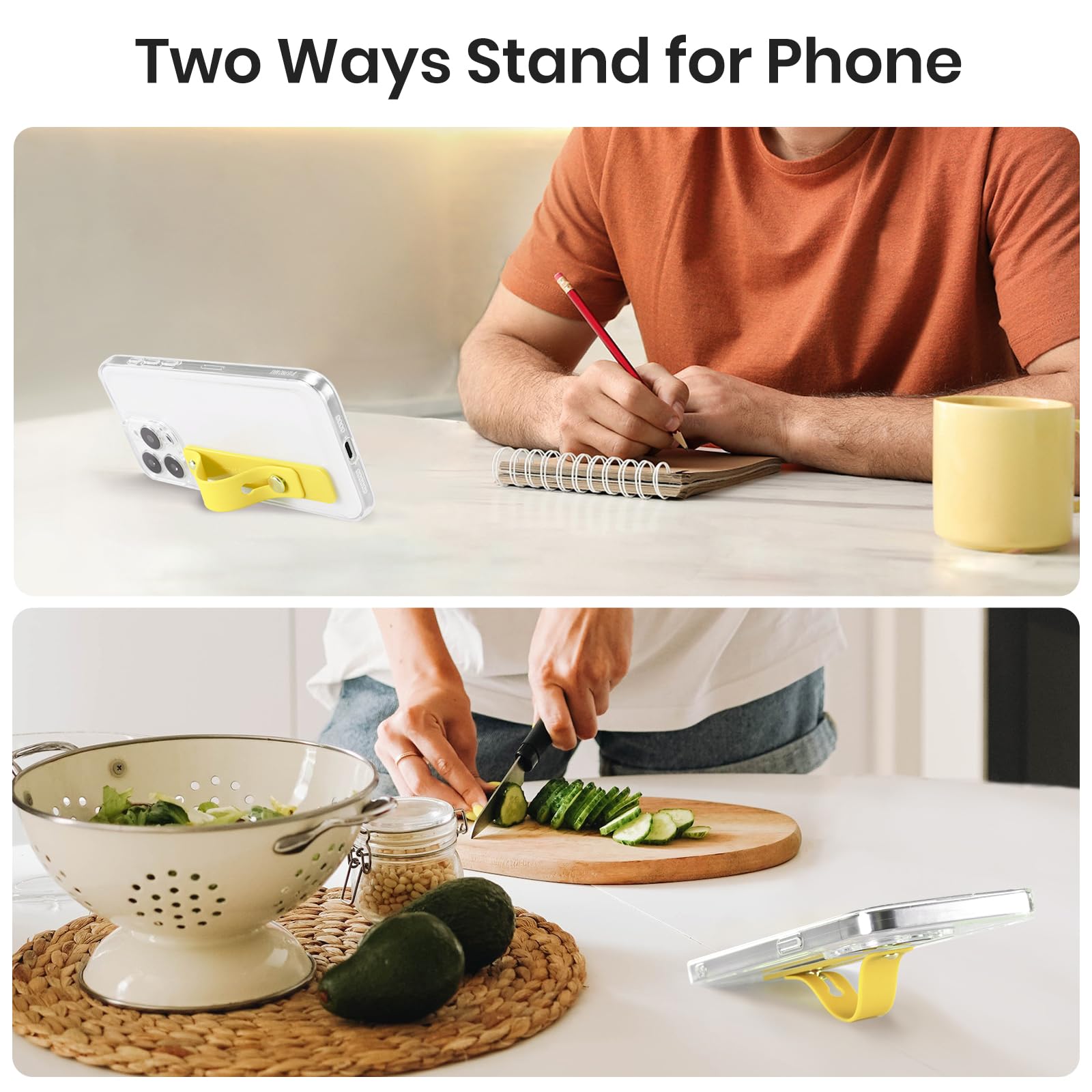 Hand Strap Holder for Kindle & Tablets#Color_Yellow