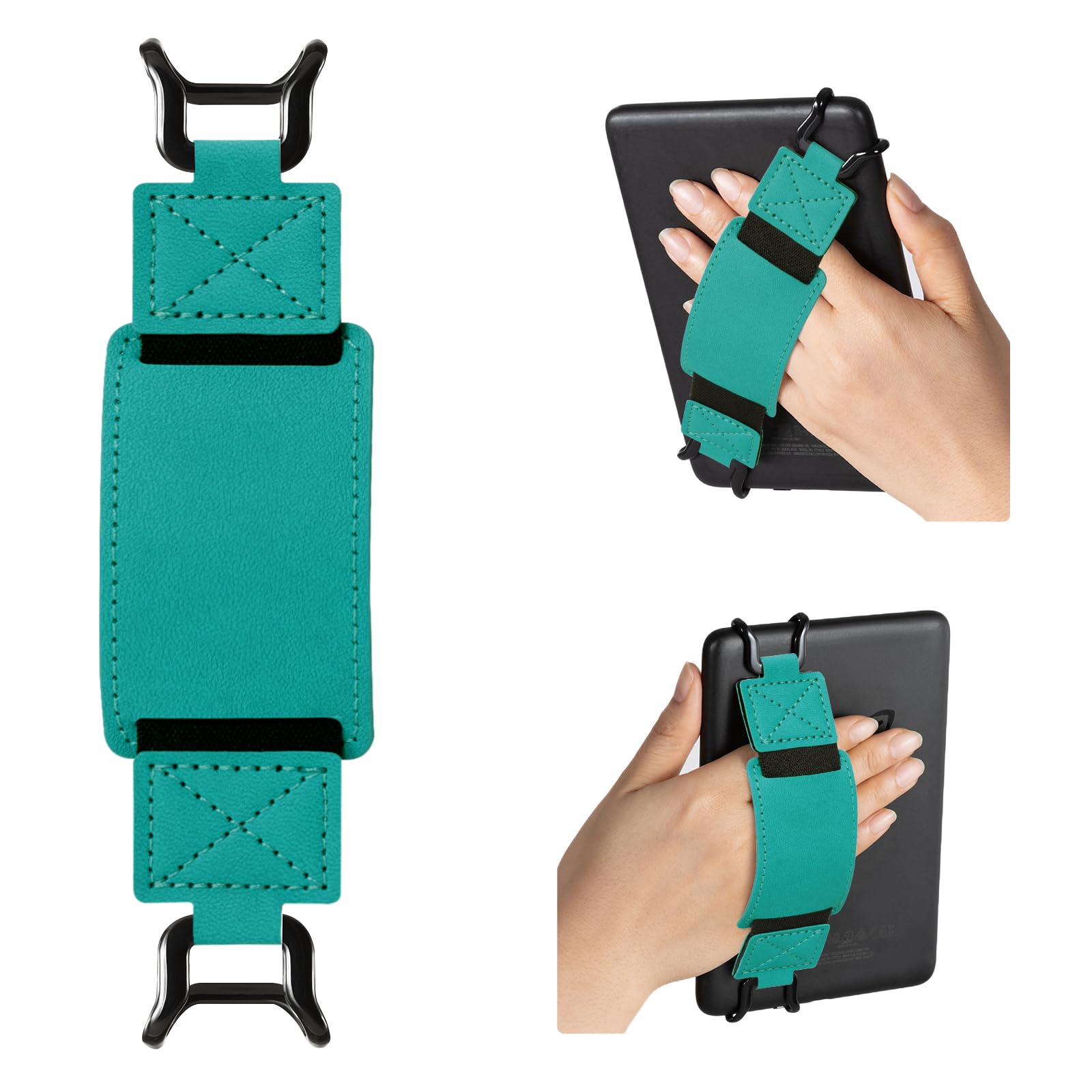 E-Book Tablet 6–7.5 inch Secure Hand Strap#Color_Dark Green