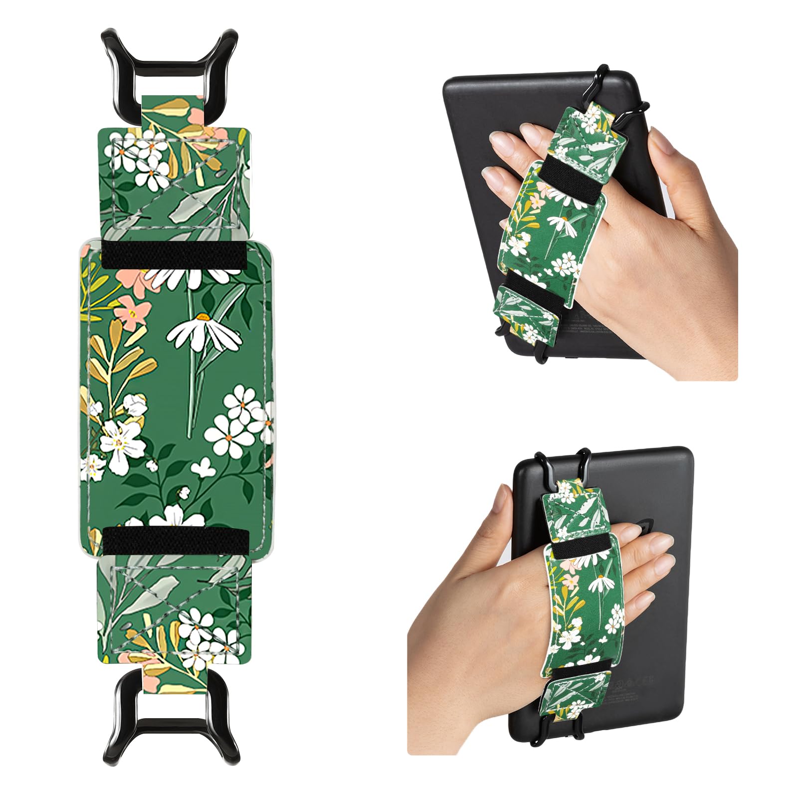 E-Book Tablet 6–7.5 inch Secure Hand Strap–Multiple Prints#Color_Floral Harmony