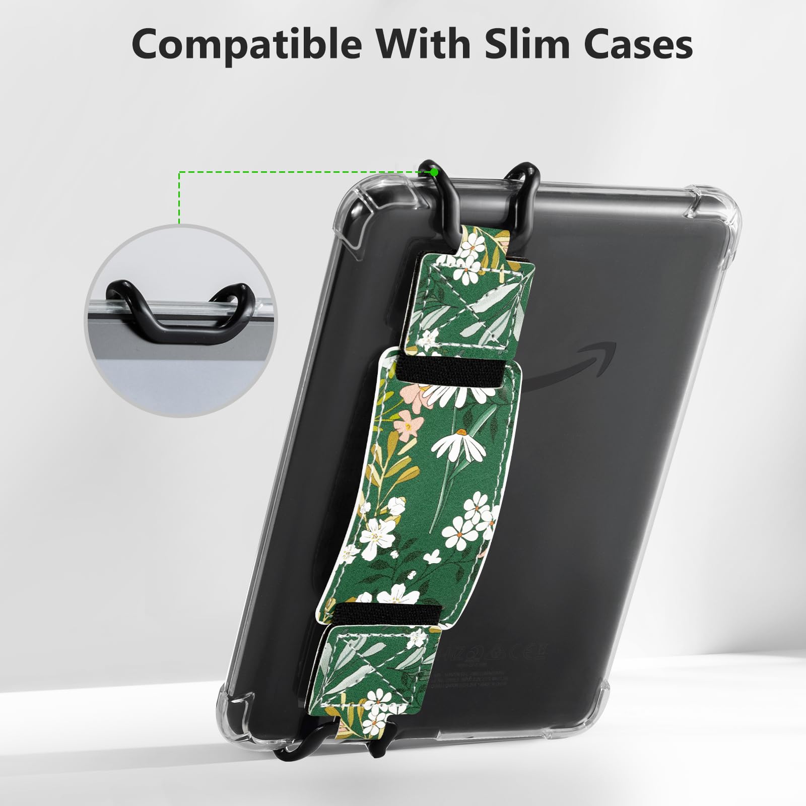 E-Book Tablet 6–7.5 inch Secure Hand Strap–Multiple Prints#Color_Floral Harmony
